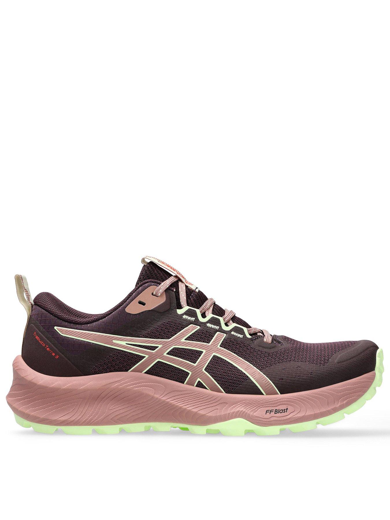 Asics Womens Running Trabuco Terra 3 Trainers - Purple