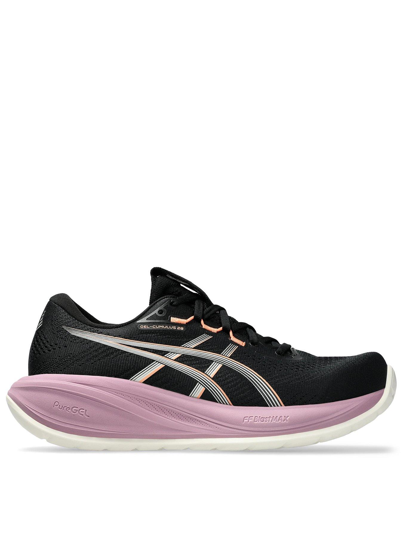 Asics Womens Running Gel-cumulus 28 Trainers - Black