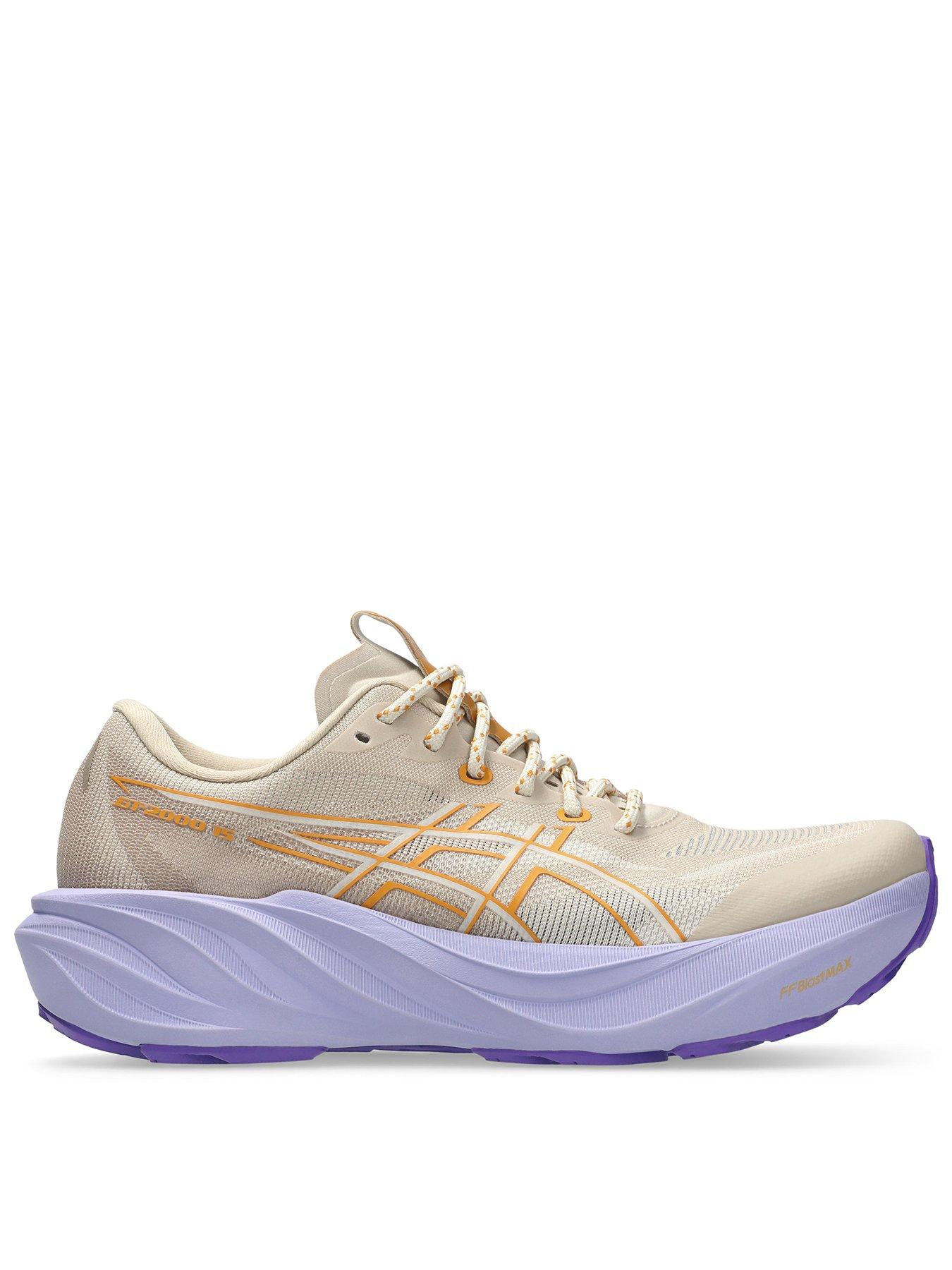 Image 1 of 7 of Asics Womens Running Gt-2000 15 Tr Trainers - Cream/purple