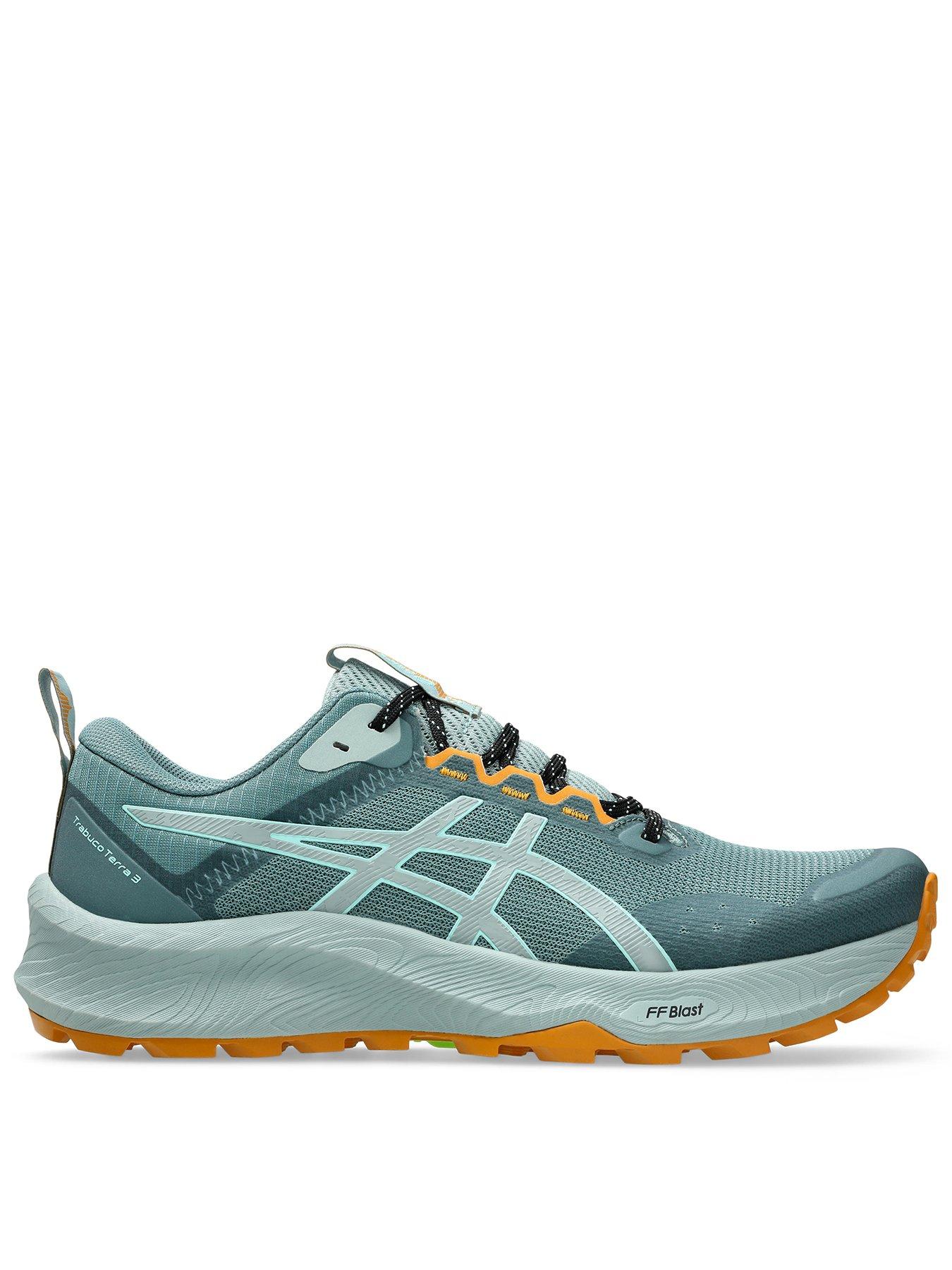 Image 1 of 6 of Asics Mens Running Trabuco Terra 3 Trainers - Green