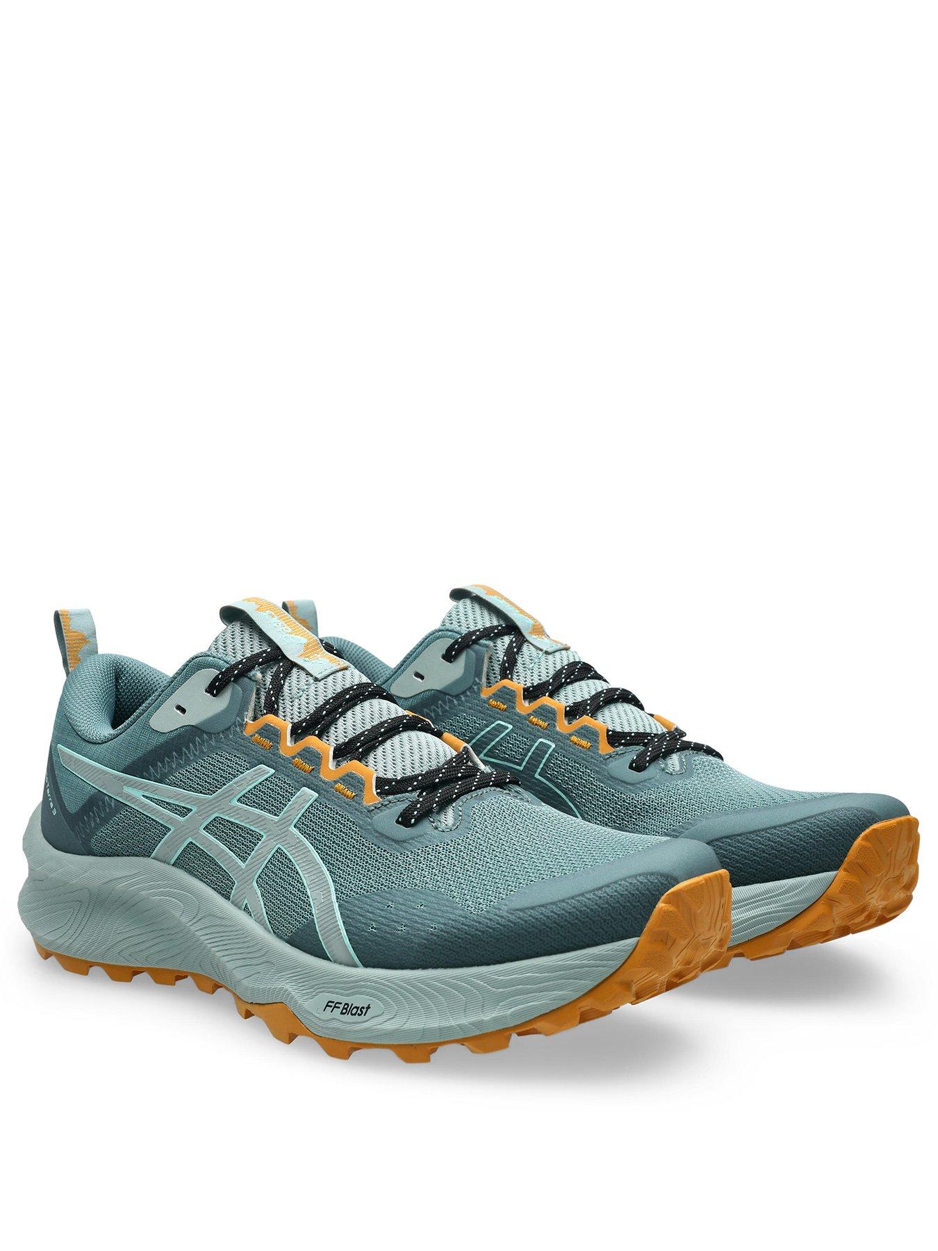 Image 2 of 6 of Asics Mens Running Trabuco Terra 3 Trainers - Green