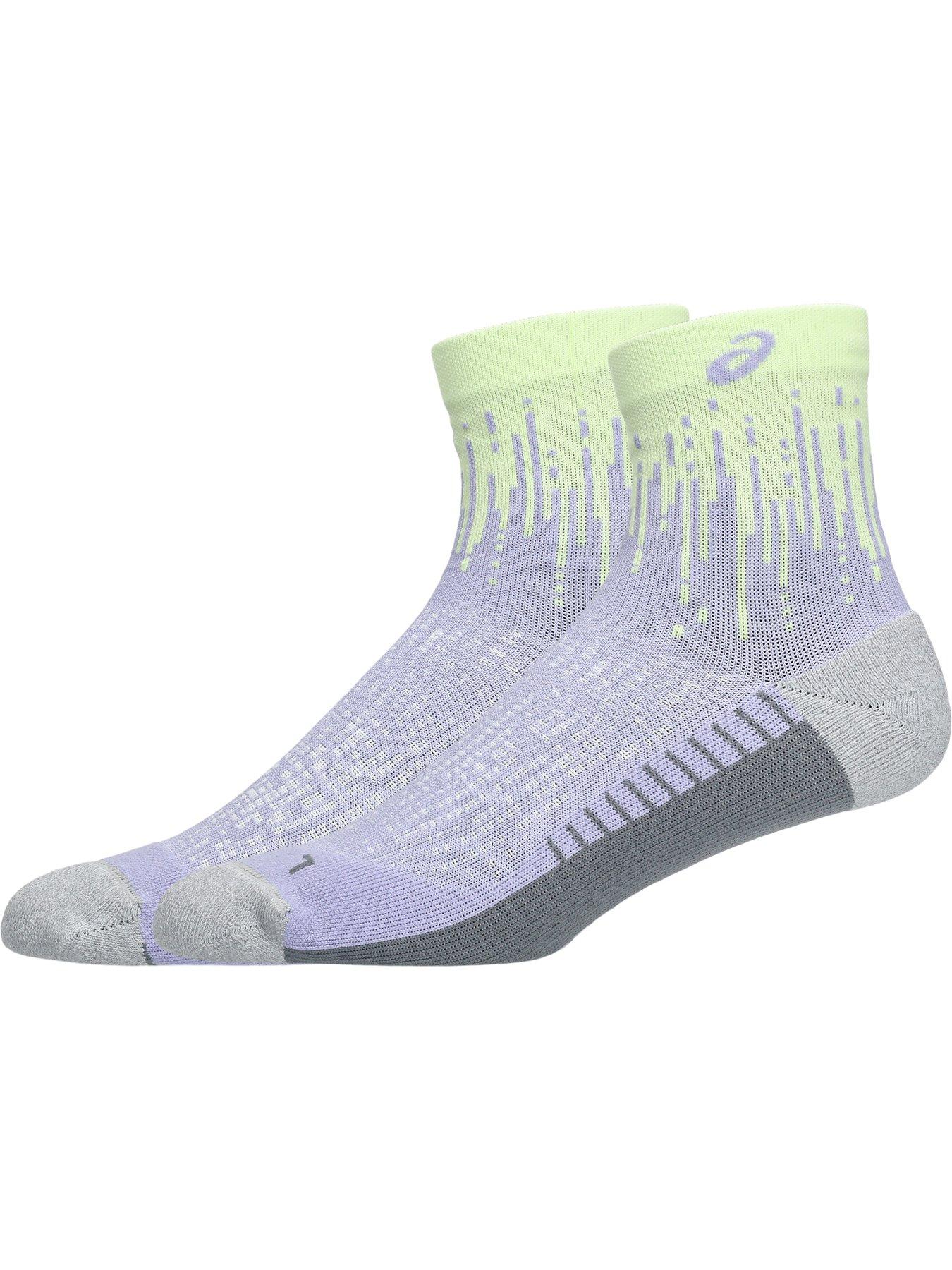 Image 2 of 3 of Asics Unisex Performance Run Quarter Socks - Multi