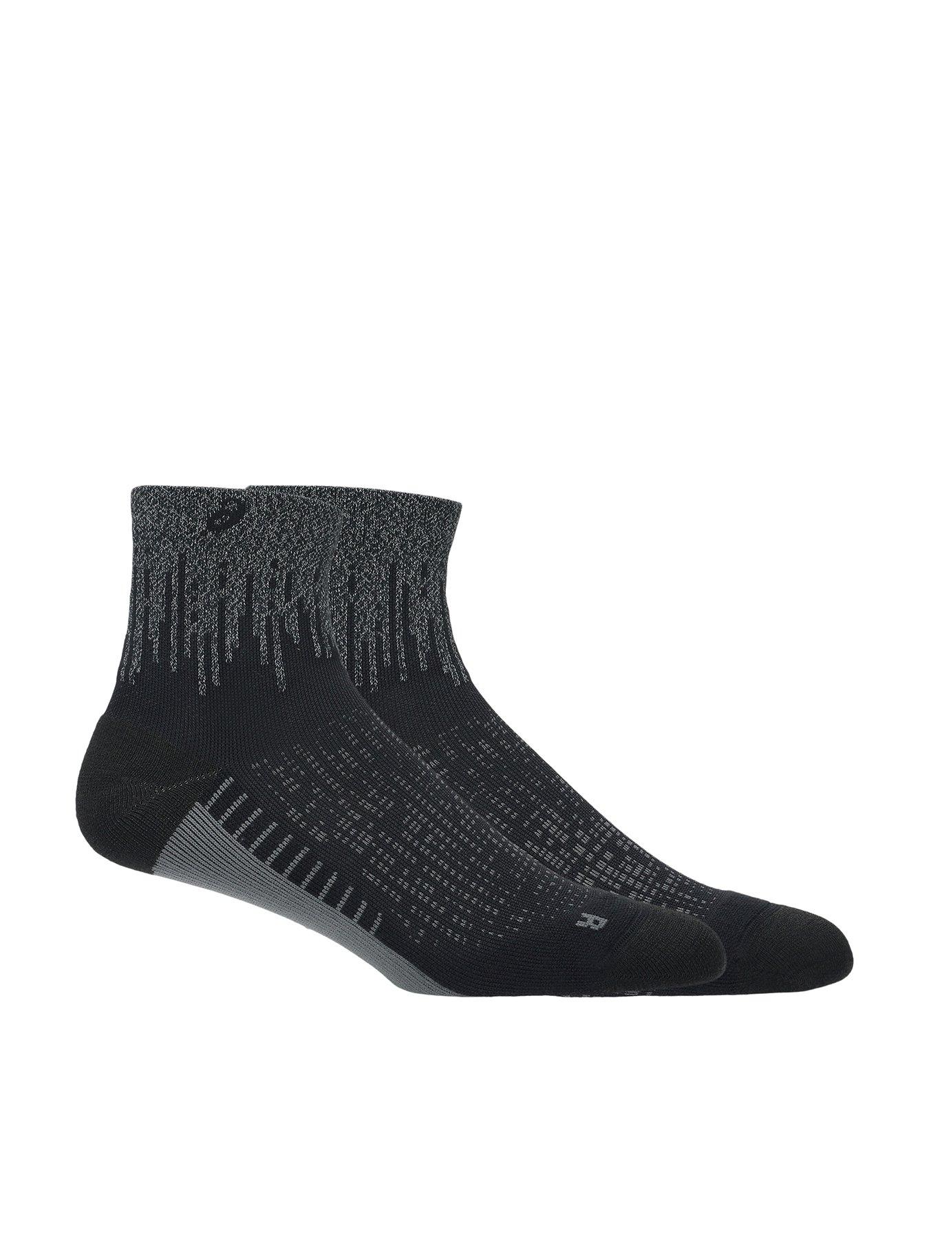 Asics Unisex Performance Run Quarter Sock - Black