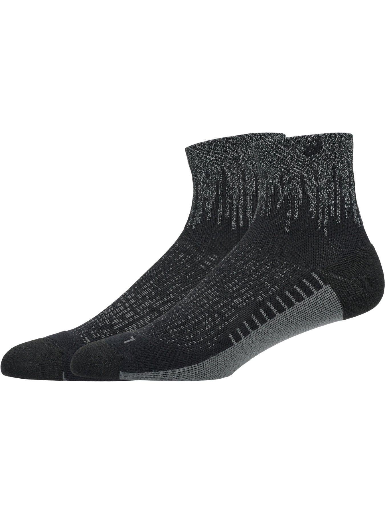 Image 2 of 3 of Asics Unisex Performance Run Quarter Sock - Black
