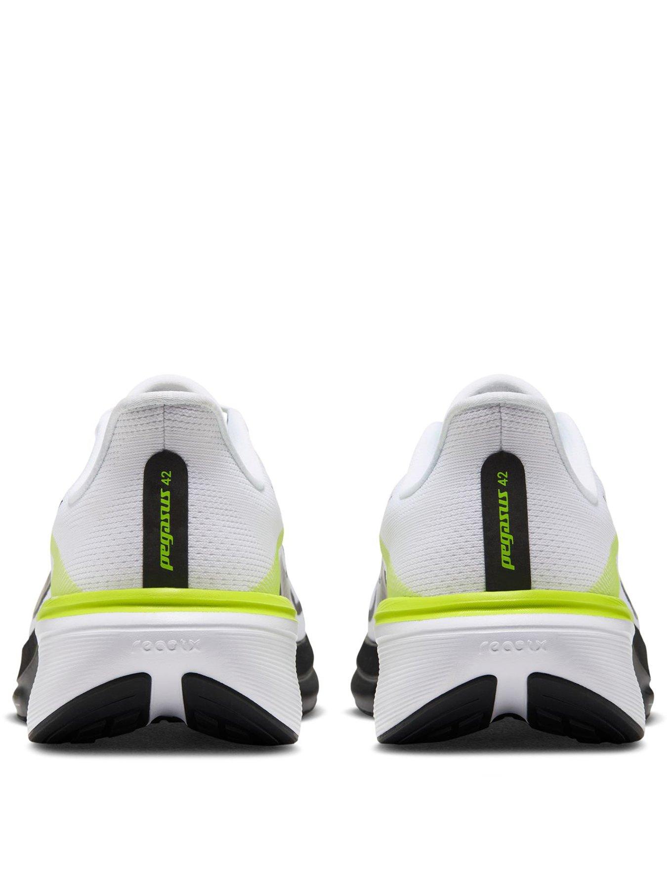 Image 3 of 7 of Nike Mens Mens Running Air Zoom Pegasus 42 Trainers - White