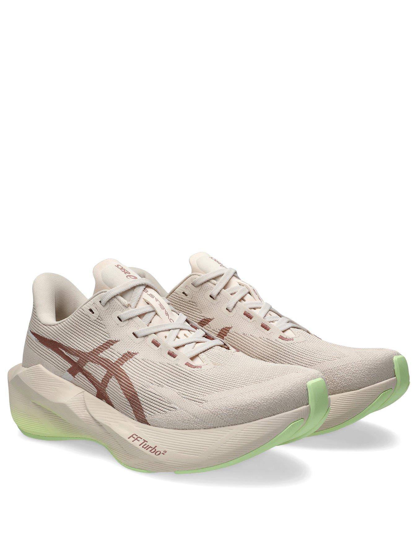 Image 2 of 7 of Asics Novablast 6 Running Trainers - Beige