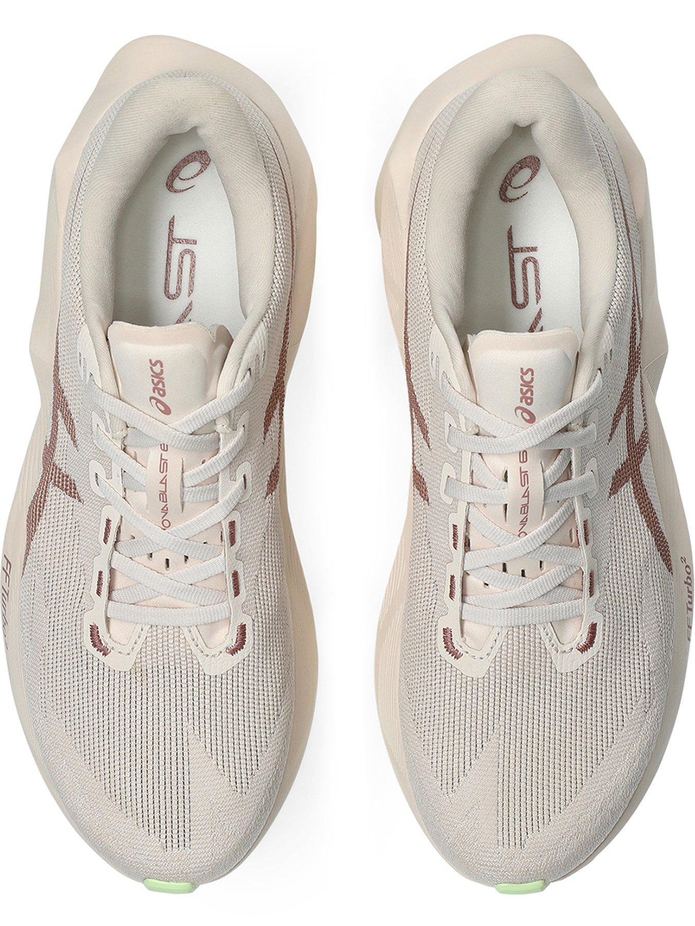 Image 4 of 7 of Asics Novablast 6 Running Trainers - Beige