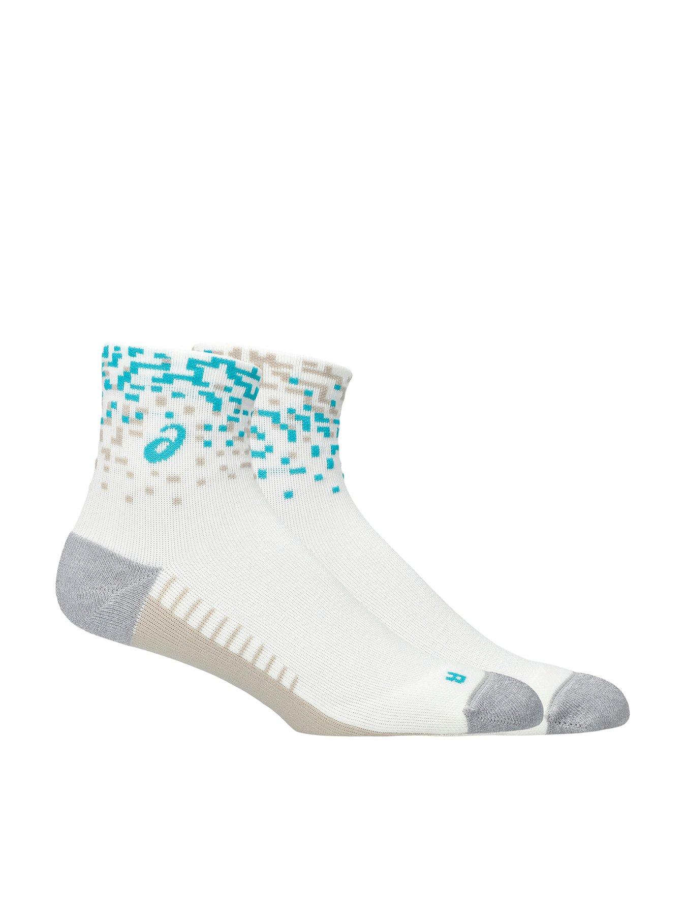 Asics Unisex Performance Run Quarter Socks - Multi