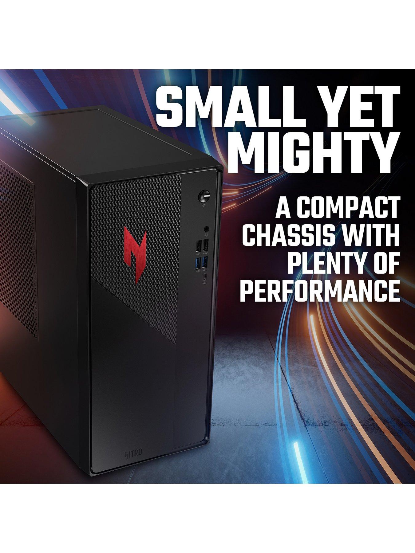 Image 5 of 8 of Acer Nitro N20-101 Gaming Desktop - GeForce RTX 5050 - Intel Core 5 - 16GB RAM - 512GB - Black