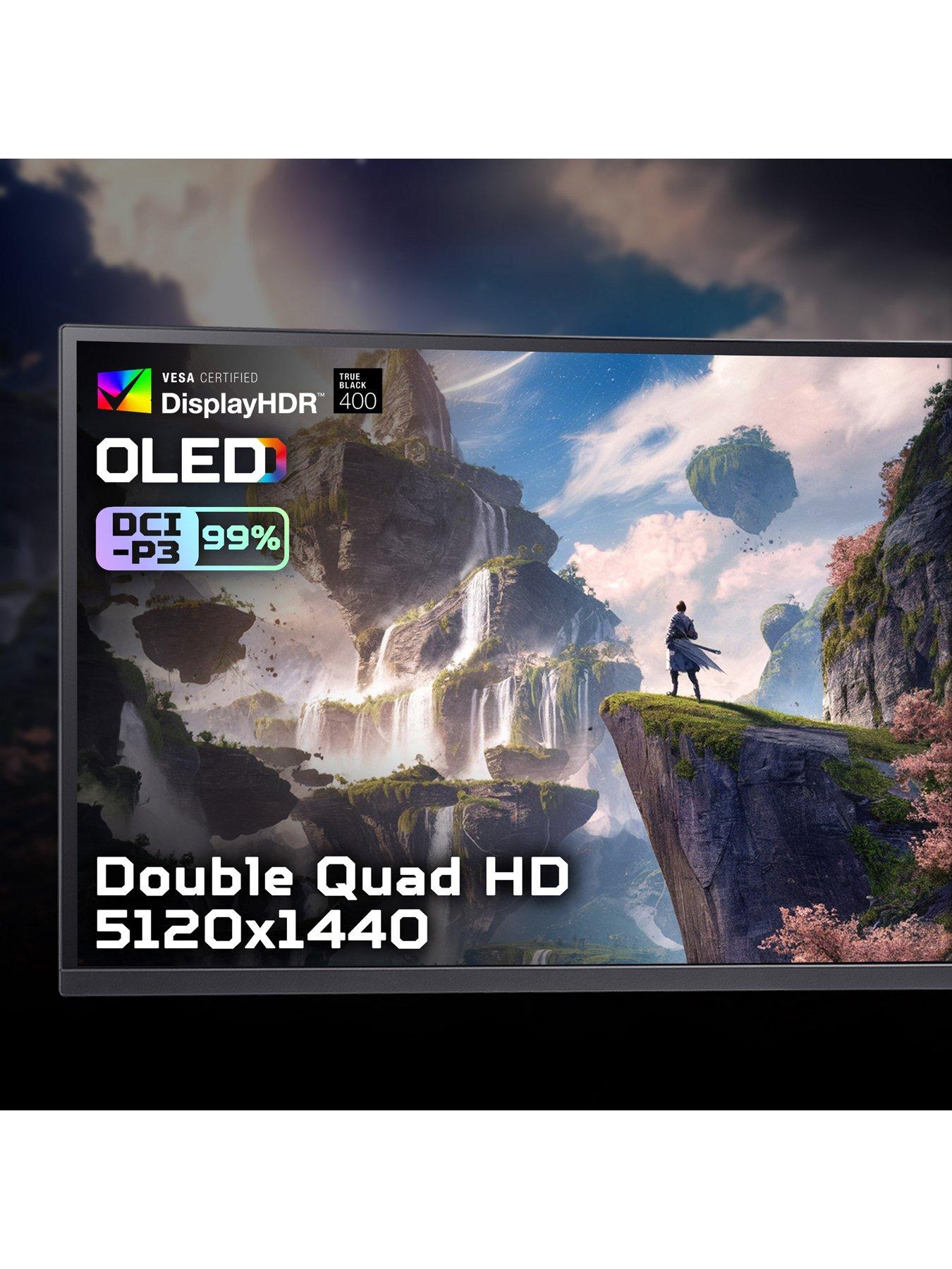 Image 3 of 8 of Acer Predator X49Xbmipphuzx X Series - 49in Ultrawide Curved Gaming Monitor - Dual QHD OLED - 240 Hz - Black