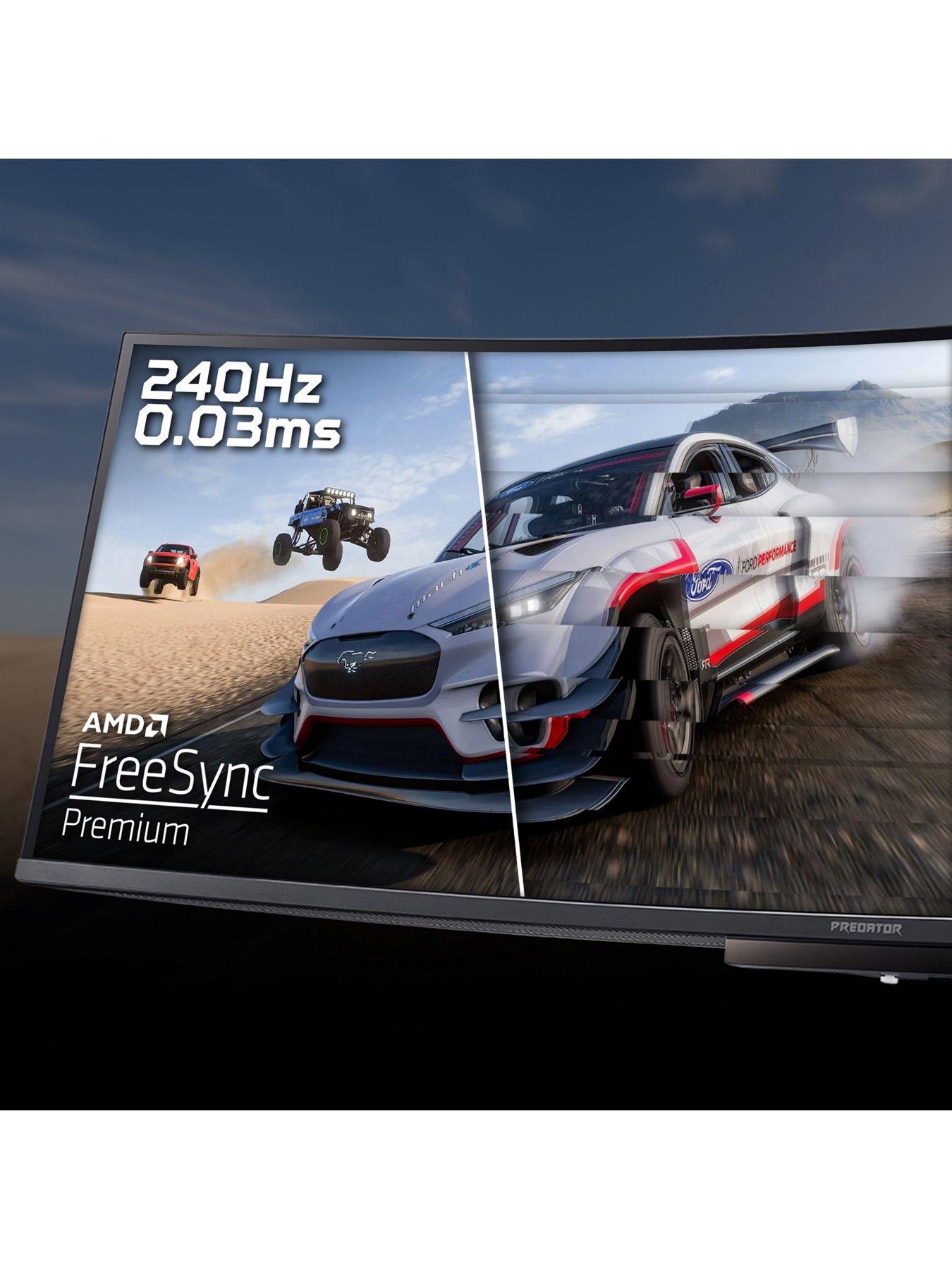Image 4 of 8 of Acer Predator X49Xbmipphuzx X Series - 49in Ultrawide Curved Gaming Monitor - Dual QHD OLED - 240 Hz - Black