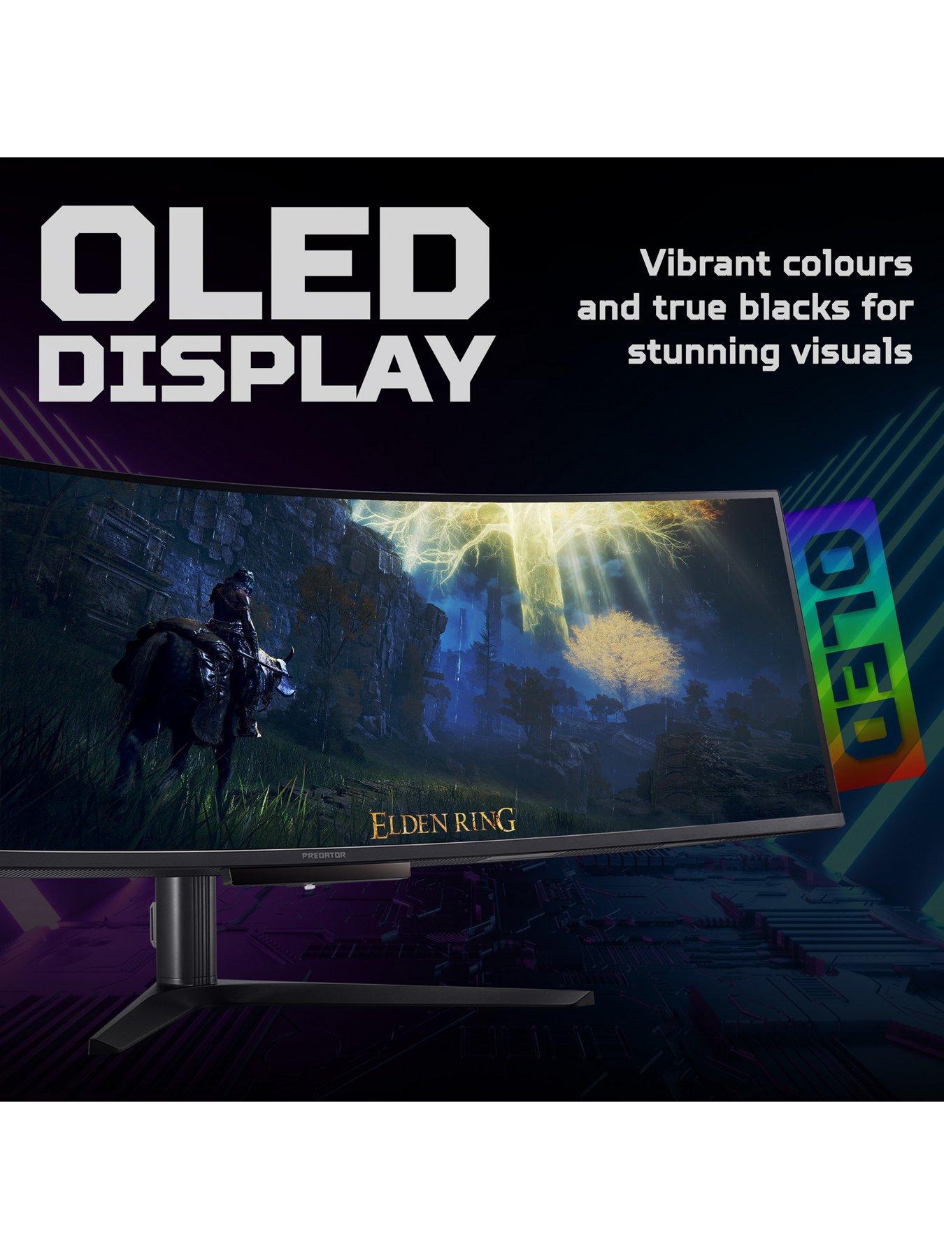 Image 6 of 8 of Acer Predator X49Xbmipphuzx X Series - 49in Ultrawide Curved Gaming Monitor - Dual QHD OLED - 240 Hz - Black