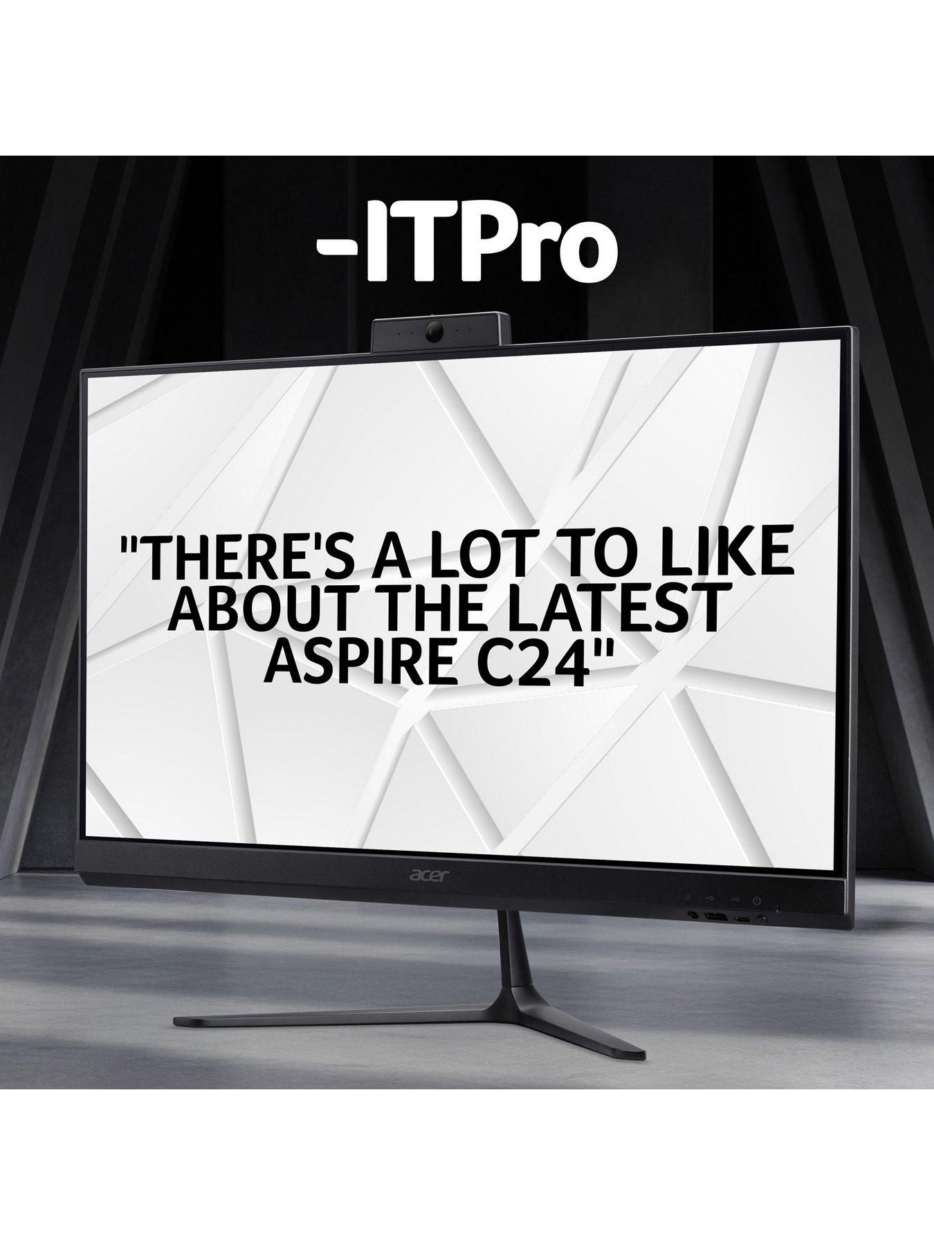 Image 3 of 7 of Acer AIO Desktop C24-B - Intel Core 5 - 8GB RAM - 512GB - 23.8in - Black