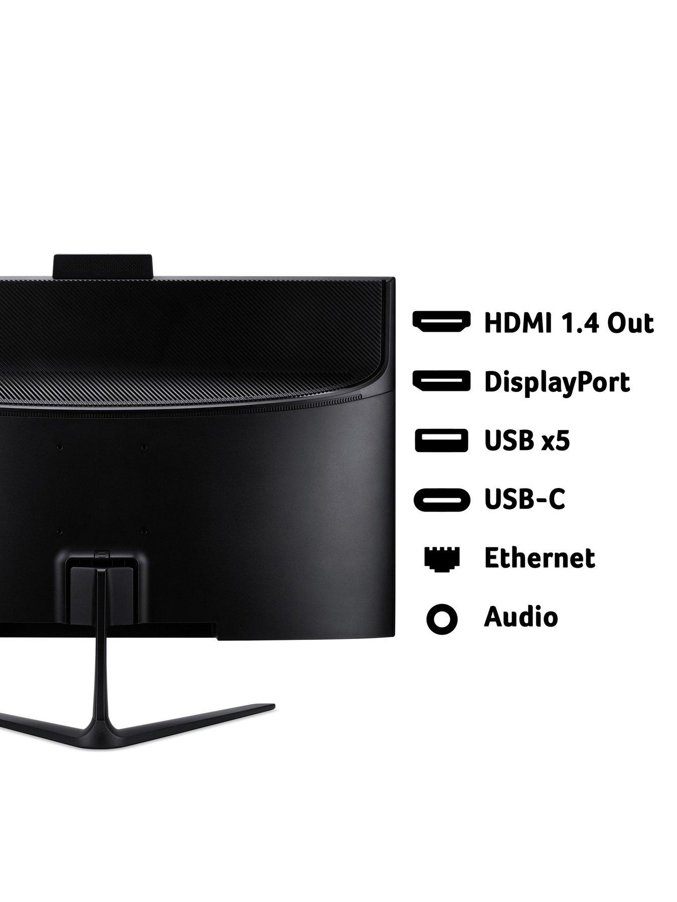 Image 6 of 7 of Acer AIO Desktop C27-B - Intel Core 5 - 8GB RAM - 512GB - 27in - Black