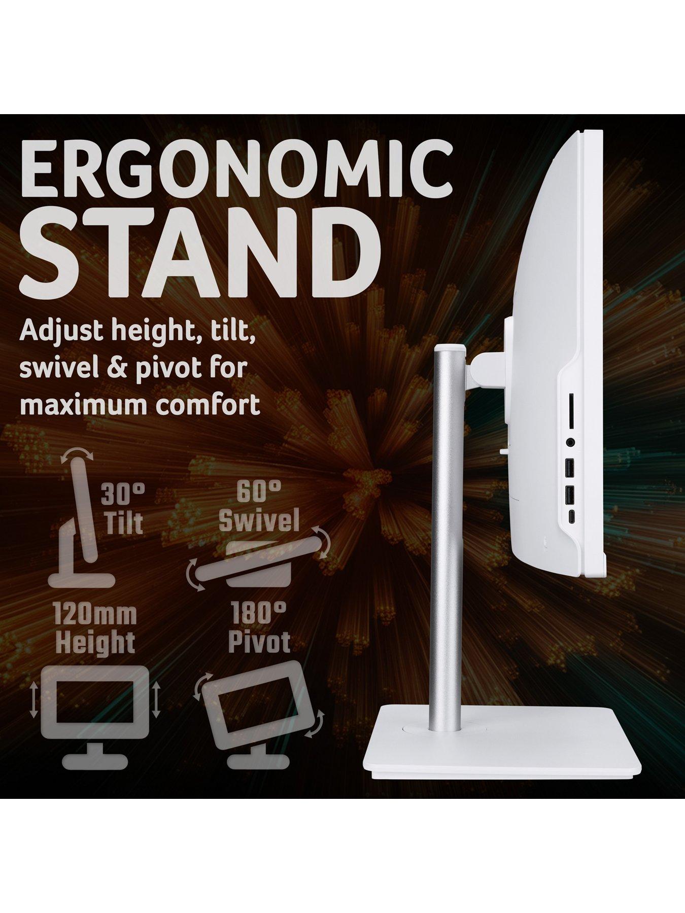 Image 5 of 7 of Acer AIO Desktop C27-A - Intel Core 5 - 8GB RAM - 1TB - 27in - White