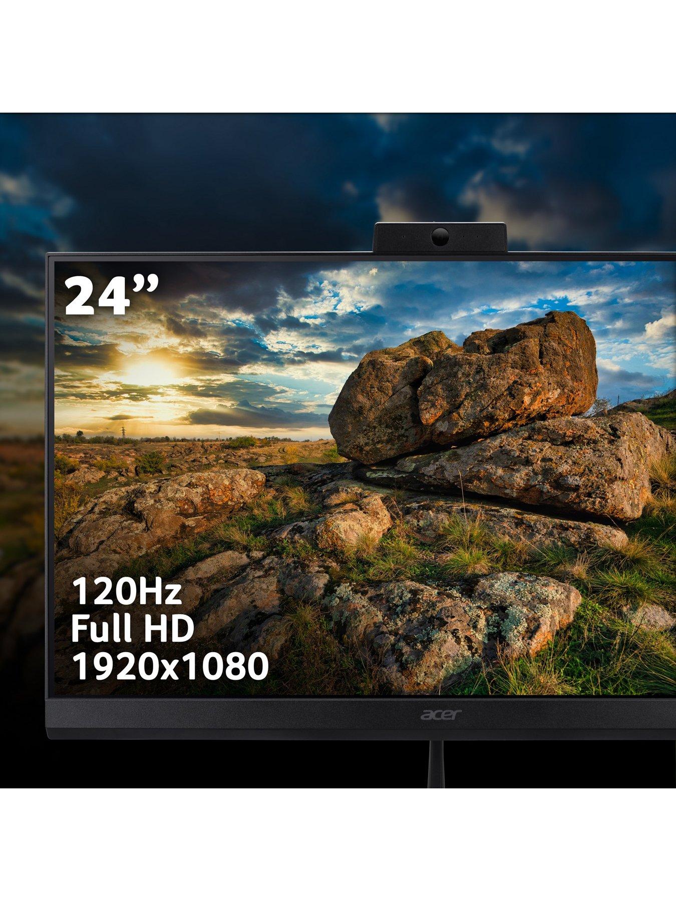 Image 4 of 7 of Acer AIO Desktop C24-B - AMD Ryzen 5 - 16GB RAM - 1TB - 23.8in - Black