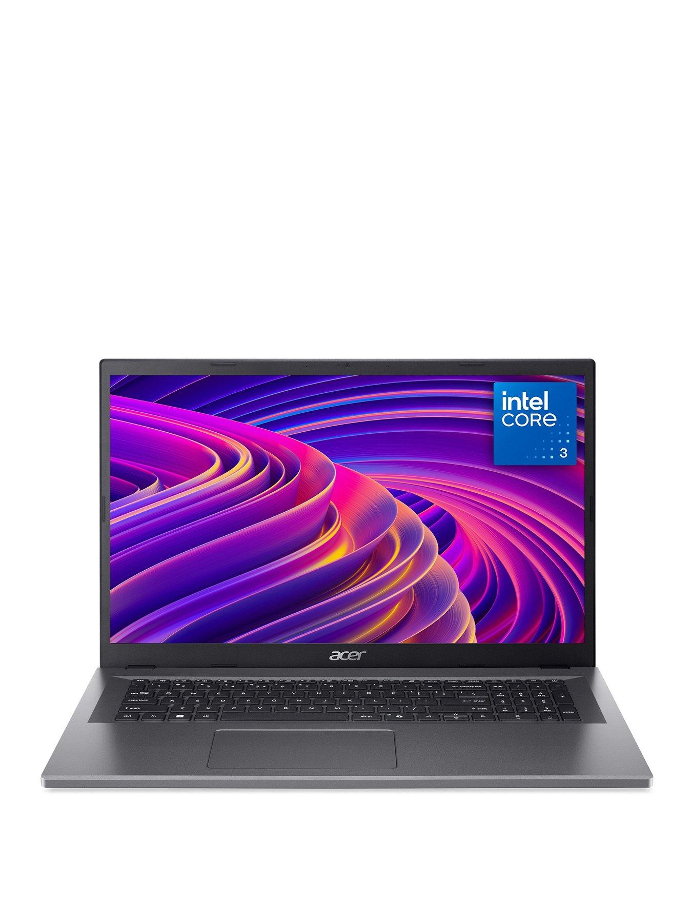 Acer Aspire Go 17 - 17.3in - Intel Core 3 - 8GB RAM - 128GB - Iron