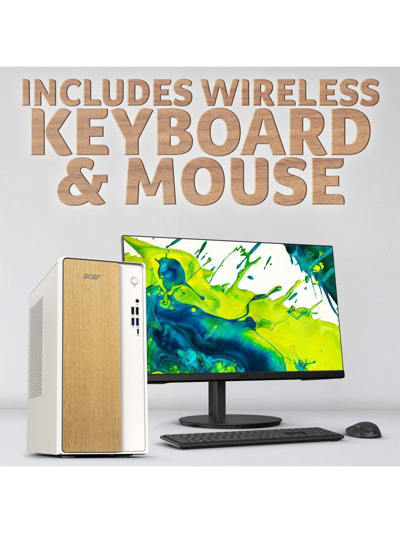 Image 4 of 7 of Acer TC-102 Desktop PC - Intel Core i7 - 8GB RAM - 512GB - White