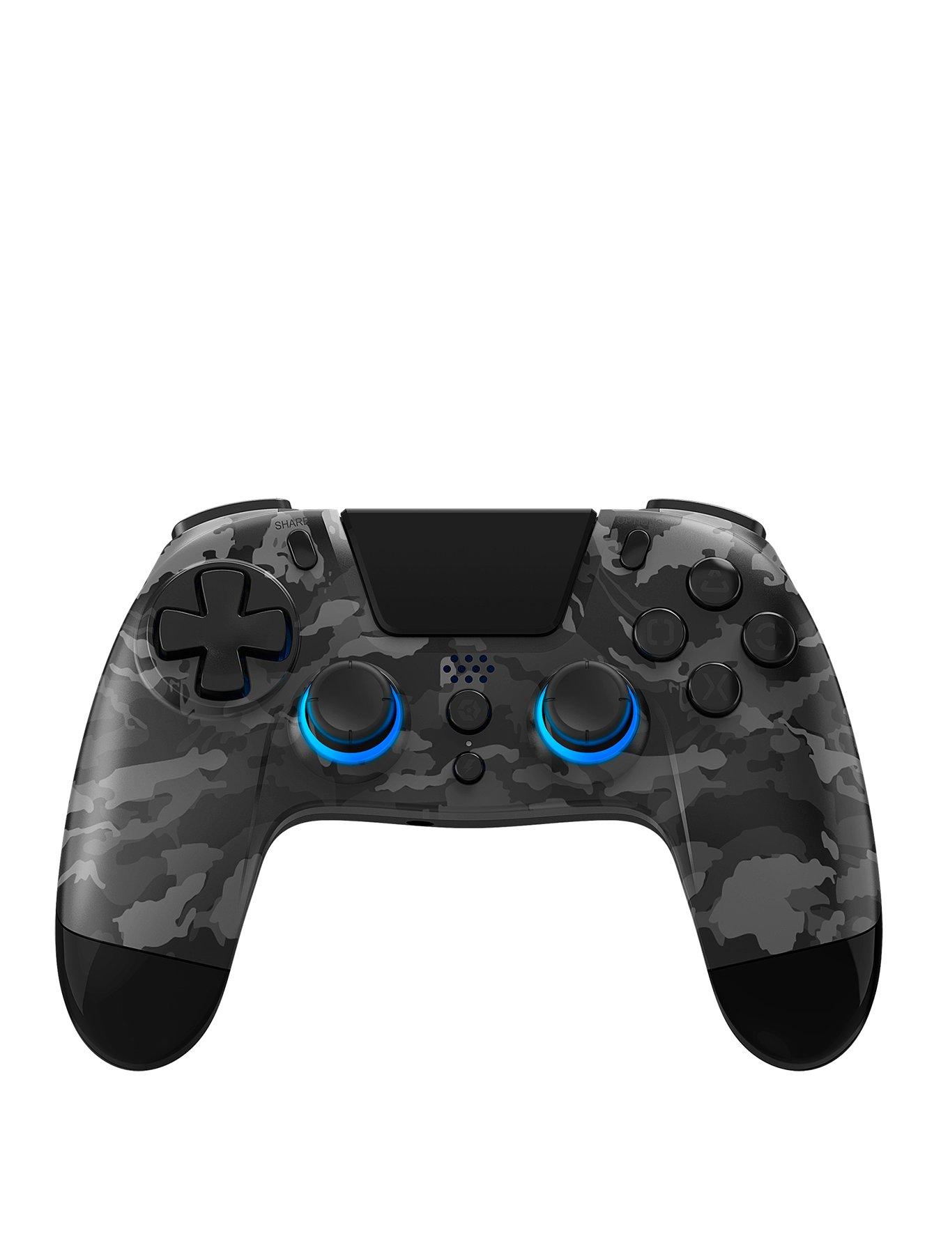 Gioteck VX-4 Wireless Controller for PS4  &  PC - Dark Grey Camo