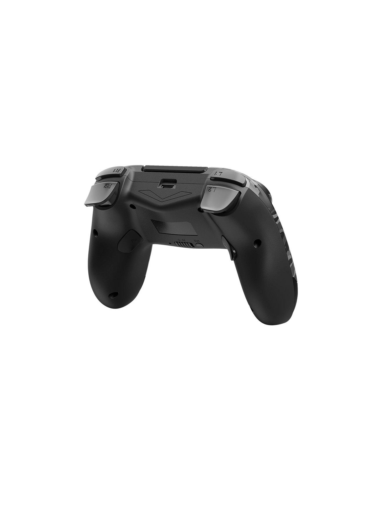 Image 2 of 5 of Gioteck VX-4 Wireless Controller for PS4 &amp;&nbsp;PC -&nbsp;Dark Grey Camo