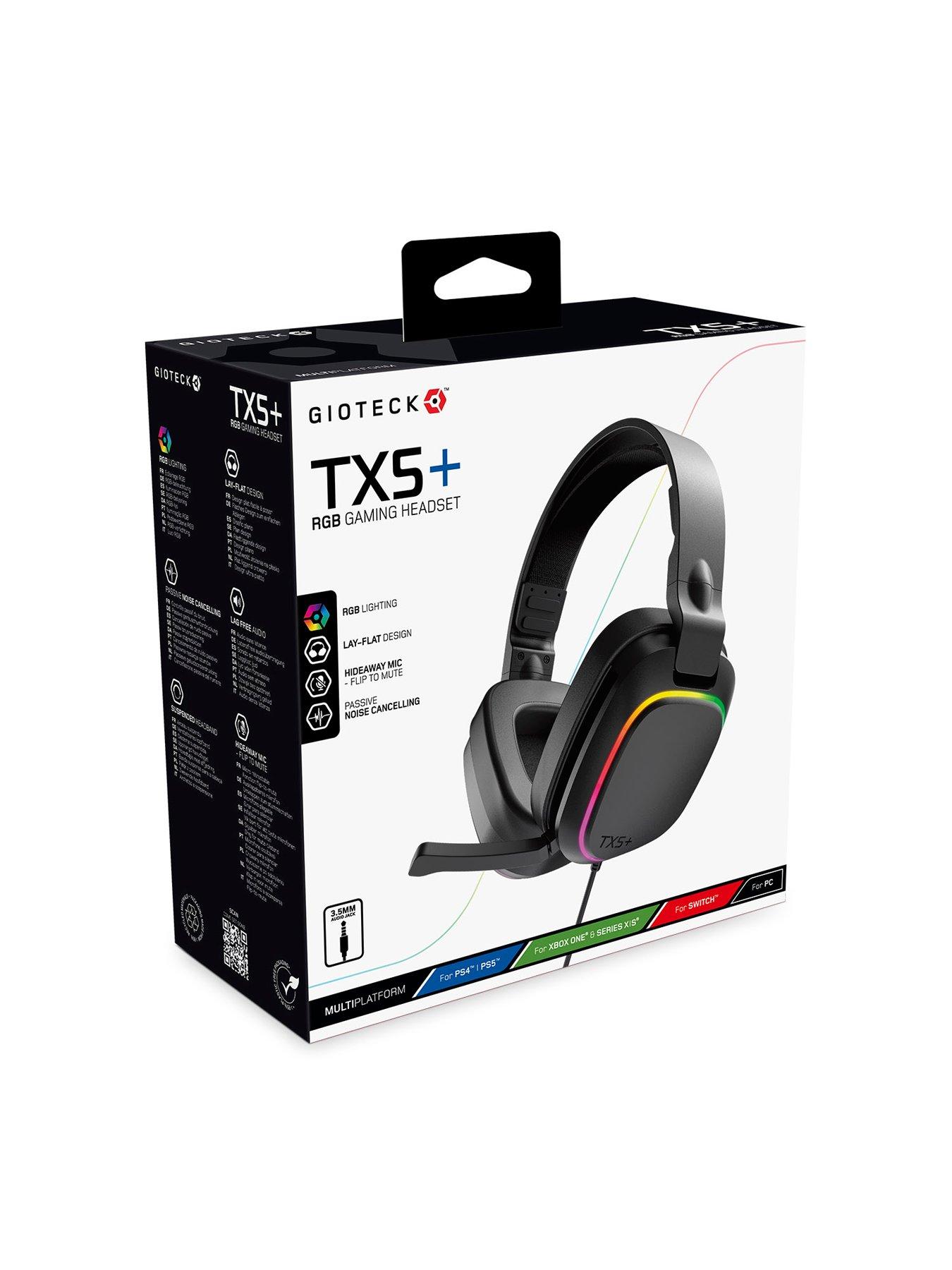Image 3 of 4 of Gioteck TX5+ GAMING HEADSET BLACK (UNI)