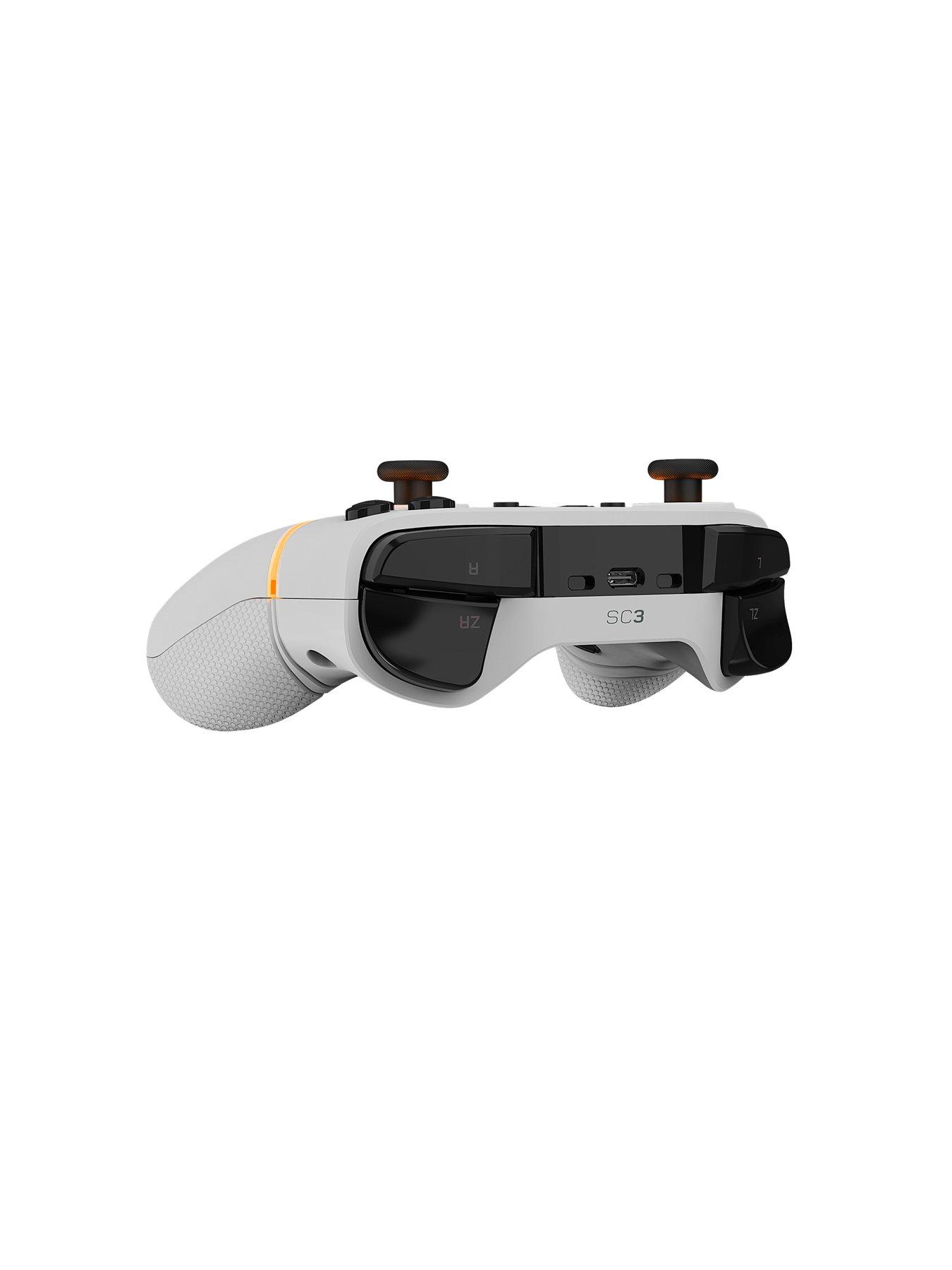 Image 4 of 7 of Gioteck SC3 BT WIRELESS PRO CONTROLLER (WHITE) (NSW) (6/24)