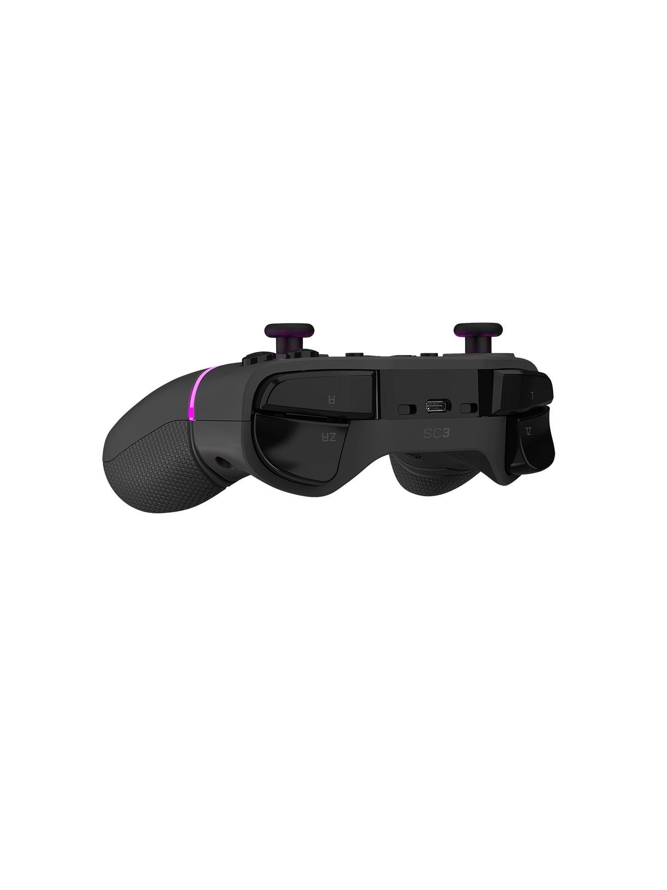 Image 4 of 7 of Gioteck SC3 BT WIRELESS PRO CONTROLLER (BLACK) (NSW) (6/24)