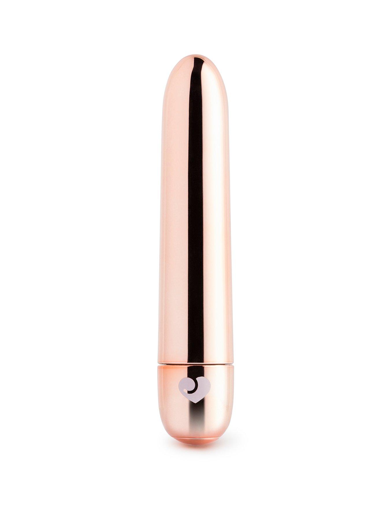 Image 1 of 5 of Lovehoney Glow 10 Function Mini Classic Vibrator Rose Gold