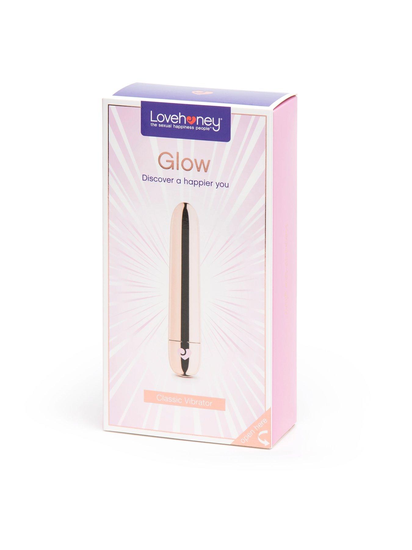 Image 4 of 5 of Lovehoney Glow 10 Function Mini Classic Vibrator Rose Gold