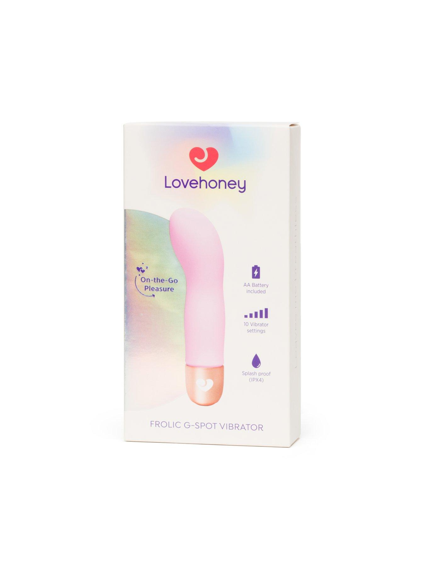 Image 3 of 5 of Lovehoney Frolic 10 Function Silicone G-Spot Vibrator Pink