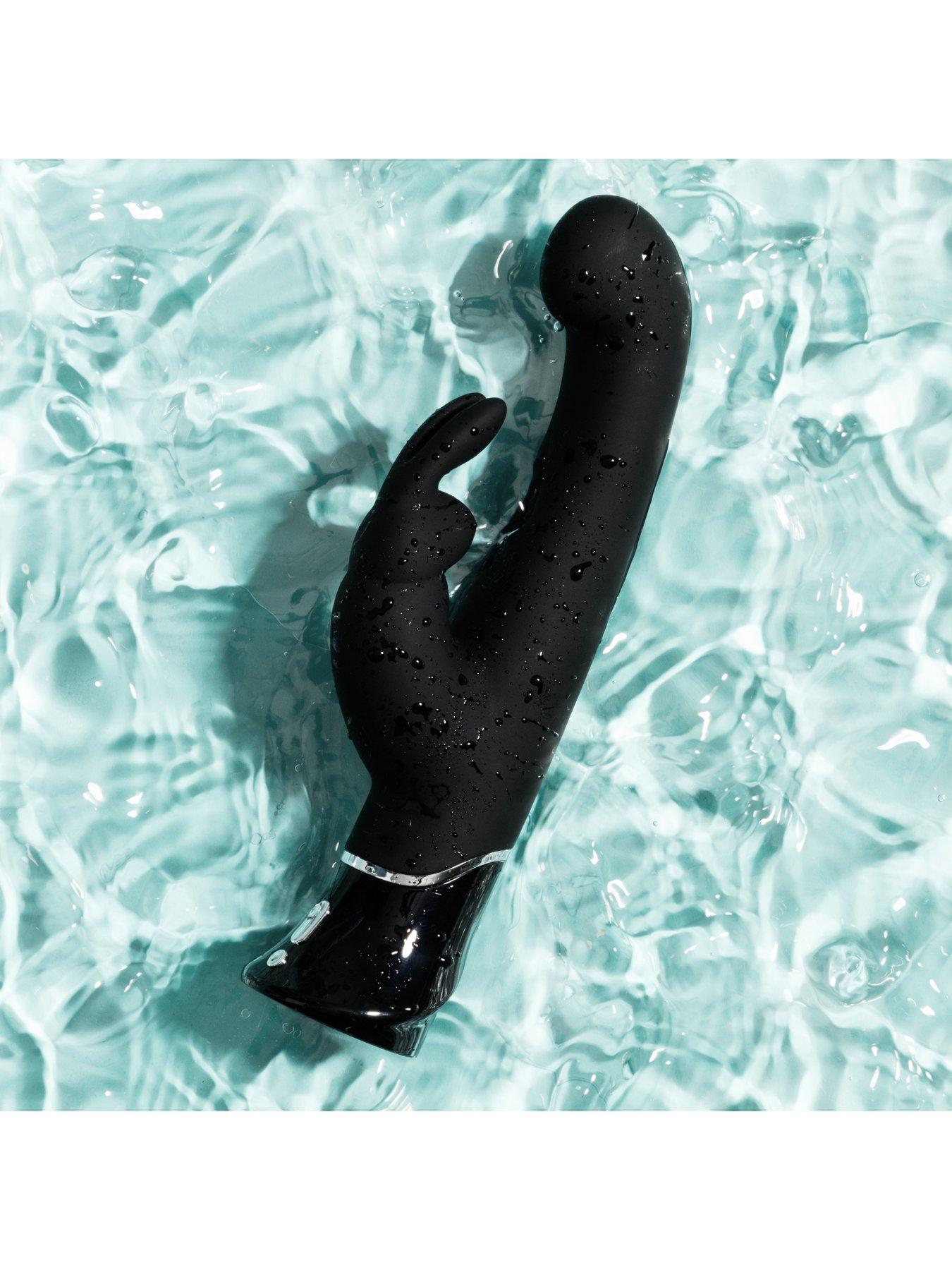 Image 5 of 8 of Fifty Shades of Grey Greedy Girl Rechargeable G-Spot Rabbit Vibrator (Black)