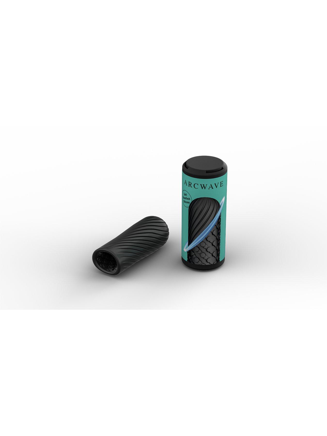 Image 4 of 8 of Arcwave Ghost Silicone Reusable Reversible Male Stroker Black