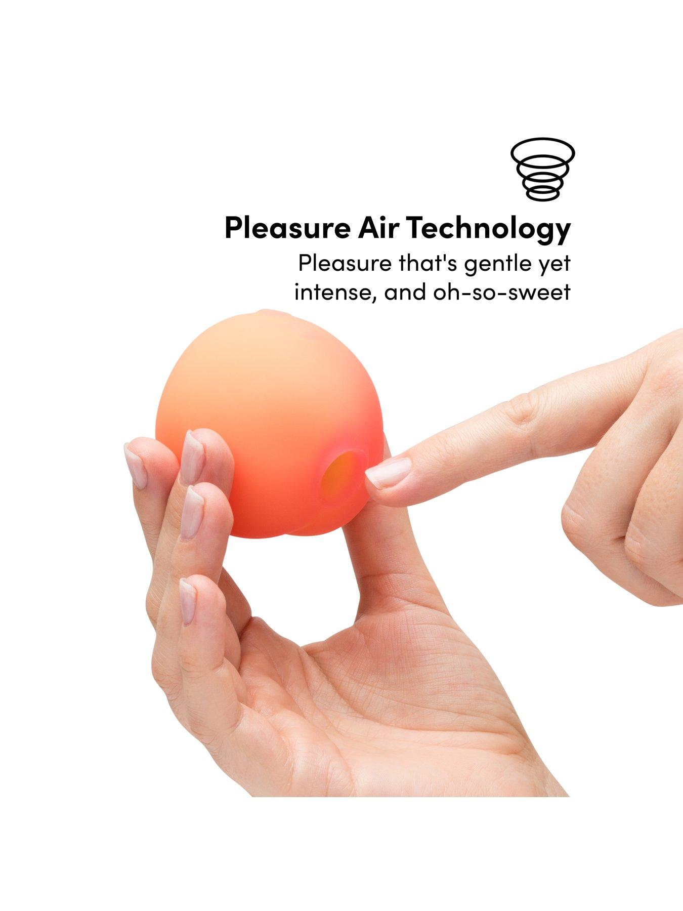 Image 3 of 8 of Womanizer Peach Clitoral Suction Stimulator