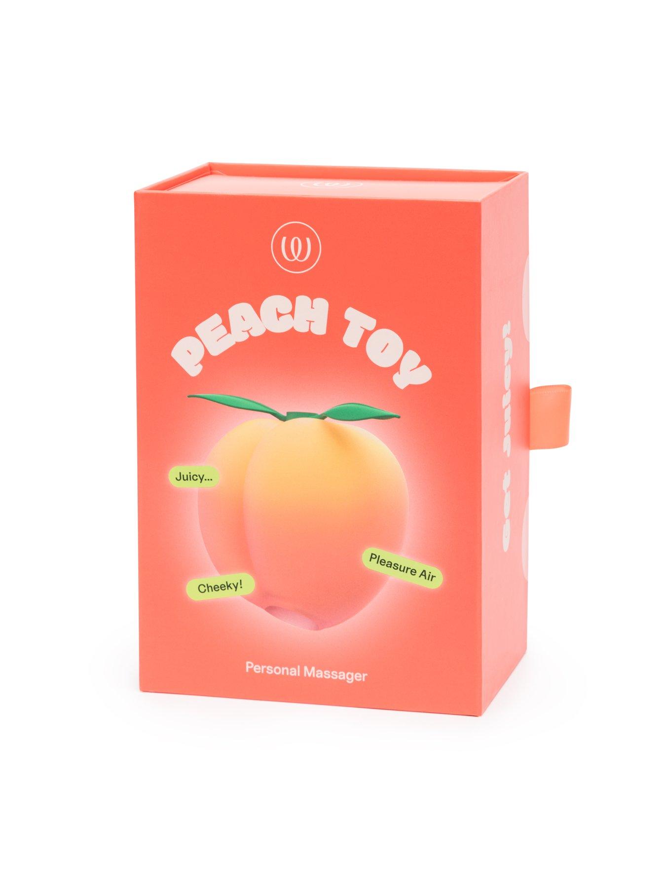 Image 7 of 8 of Womanizer Peach Clitoral Suction Stimulator
