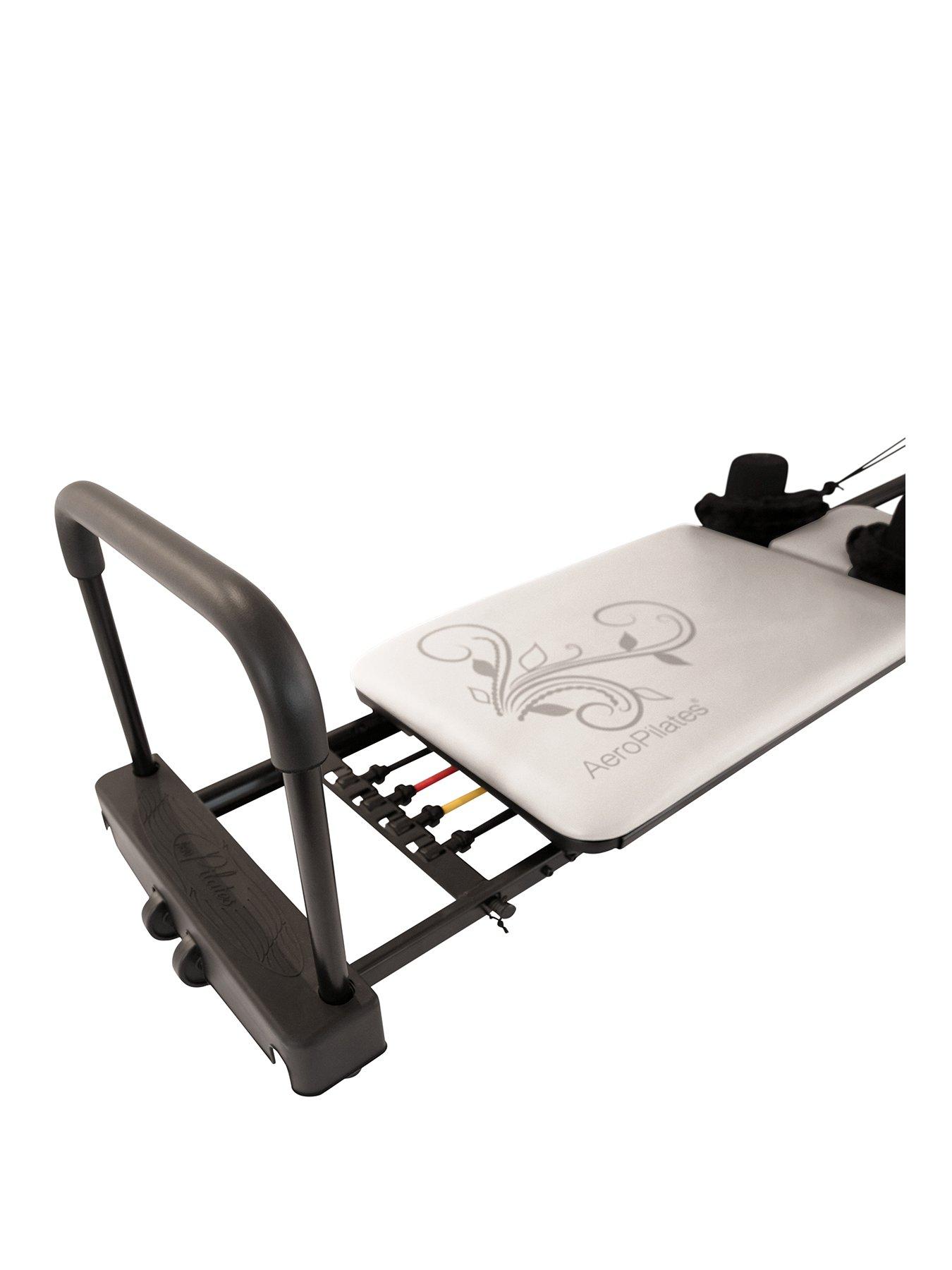 AeroPilates Reformer 4 Cord with Flared Footbar (Grey)