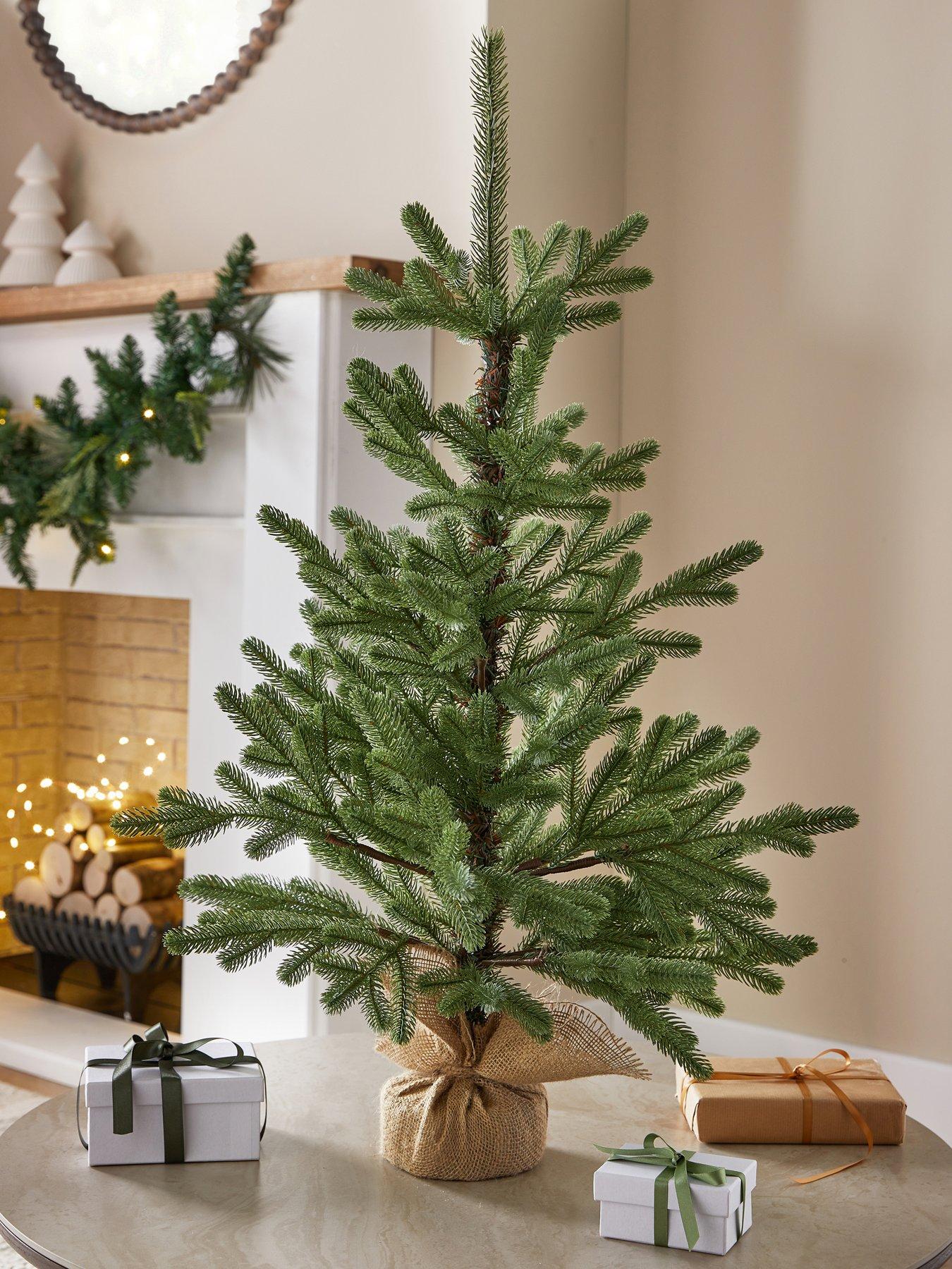 The Very Collection 3ft Table Top Tree In Burlap Bag