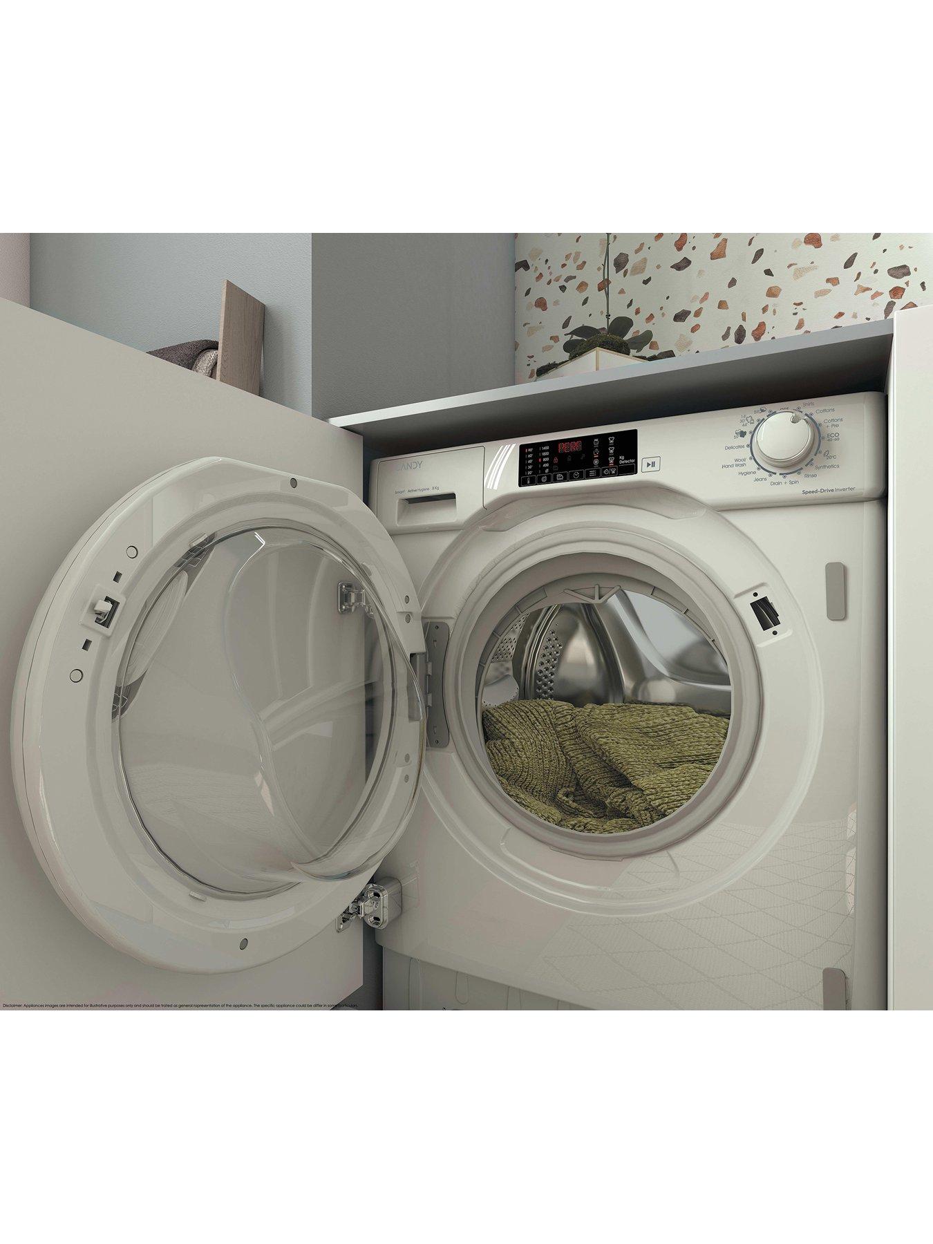 Image 6 of 7 of Candy CBW 494DWM5-80 9kg BUILT IN WASHING MACHINE White
