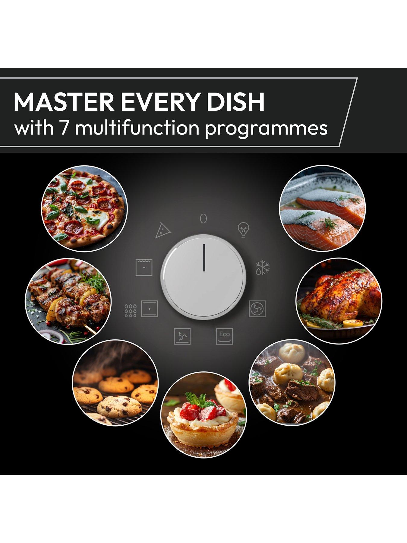 Image 4 of 7 of Hoover HOC3T587A8B Single Oven BUILT IN OVEN Black