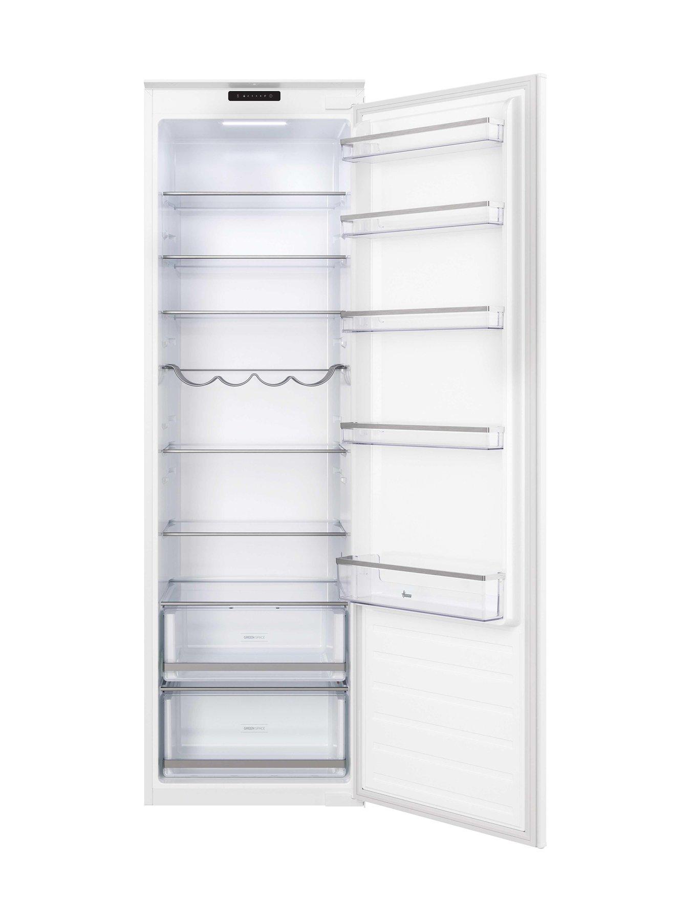 Image 2 of 5 of Hoover HOMS518EWK Single Door BUILT IN FRIDGE White