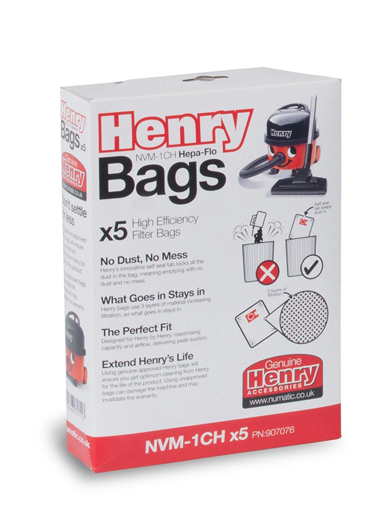 Image 3 of 4 of Numatic International NVM-1CH Henry Vacuum Bags, 3 Layered Technology, 5 Pack