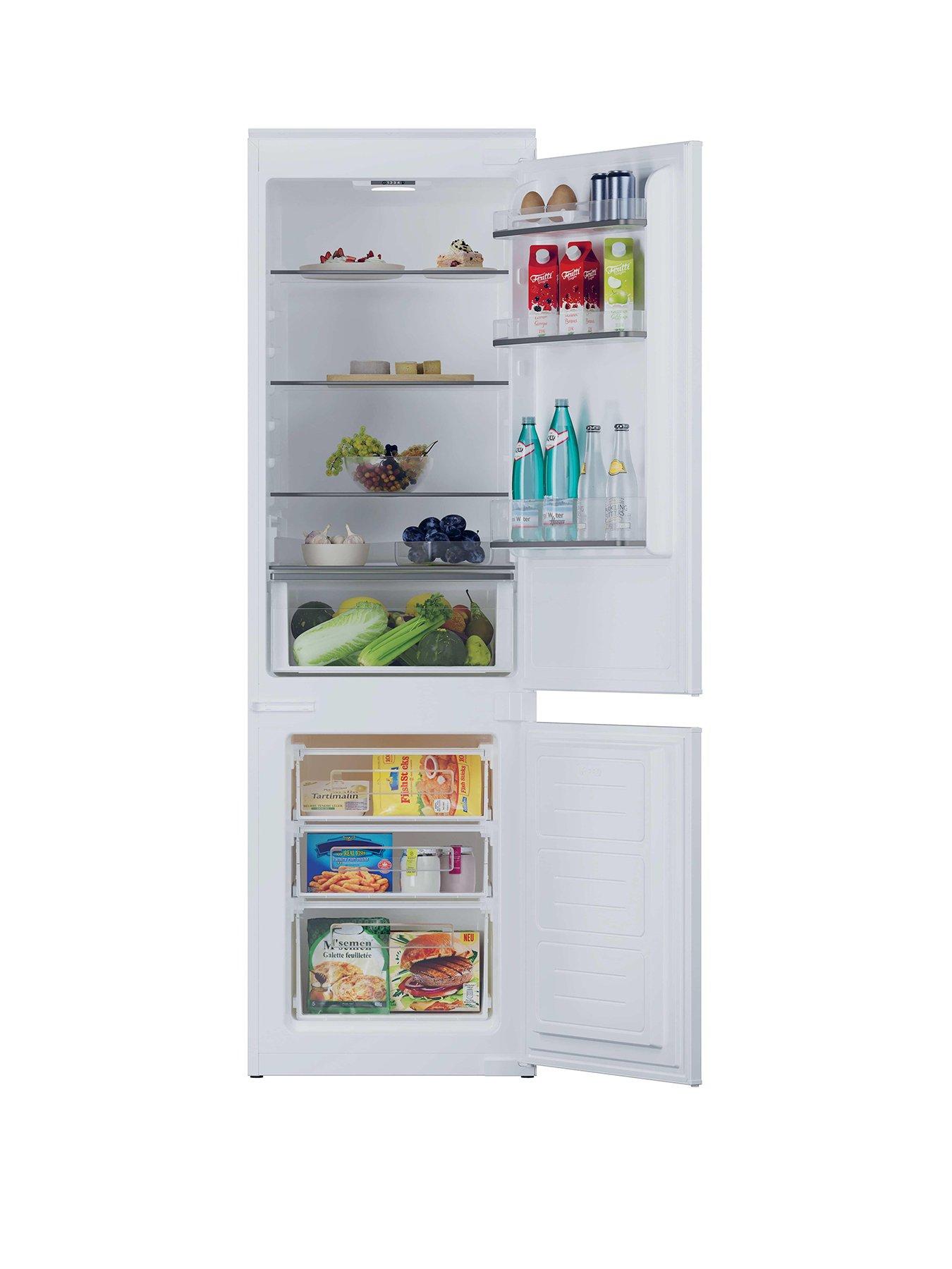 Image 1 of 5 of Hoover HOBBML18EK Two Door Combi BUILT IN FRIDGE FREEZER White