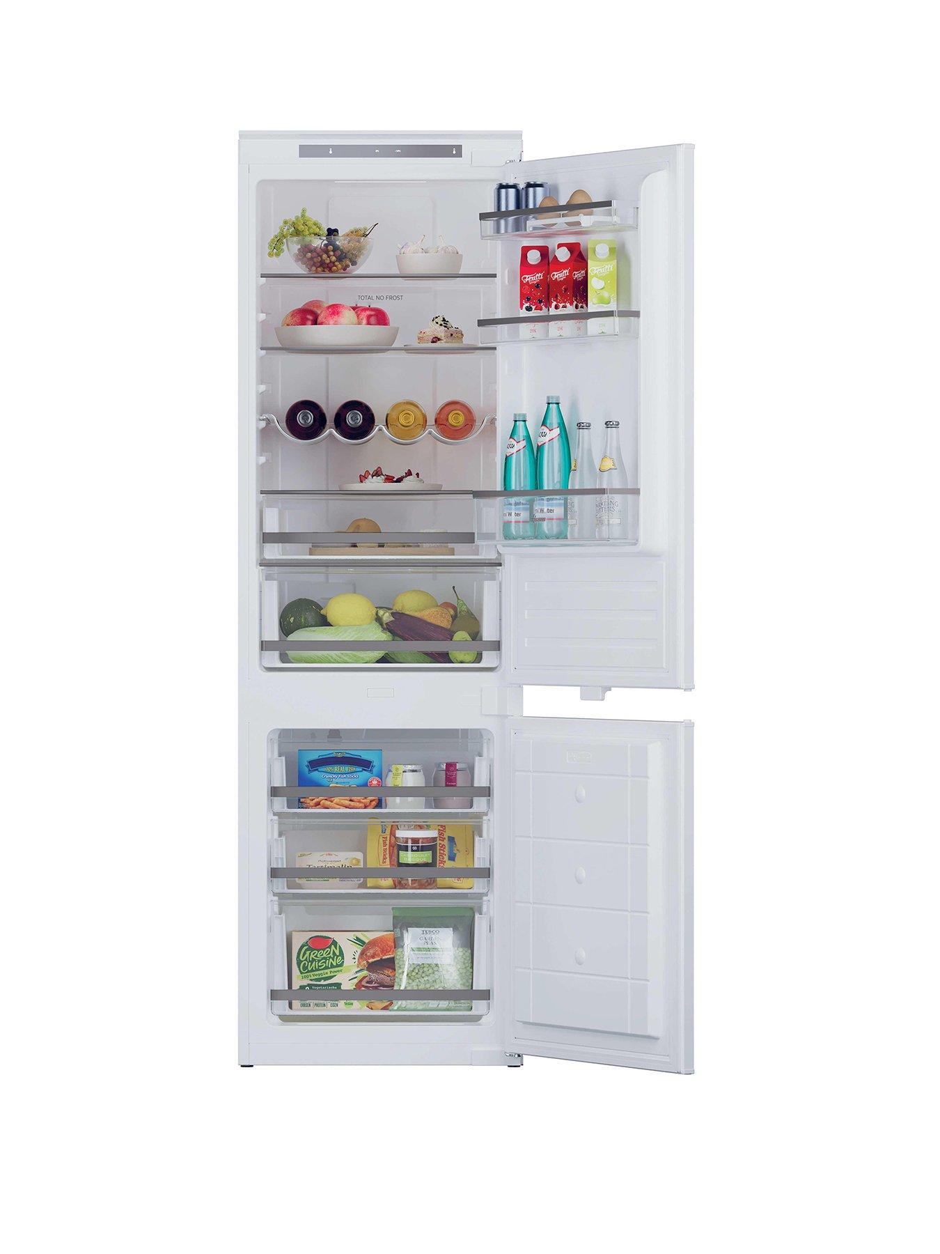 Image 1 of 5 of Hoover HOBBMT18EK Two Door Combi BUILT IN FRIDGE FREEZER White