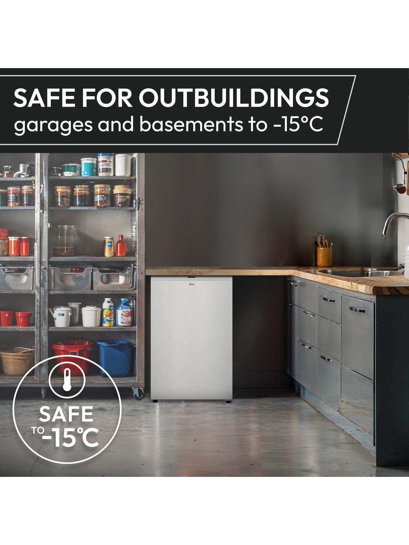 Image 3 of 6 of Hoover HONLQ2S38EWK Compact Undercounter Freezer - White - E Rated