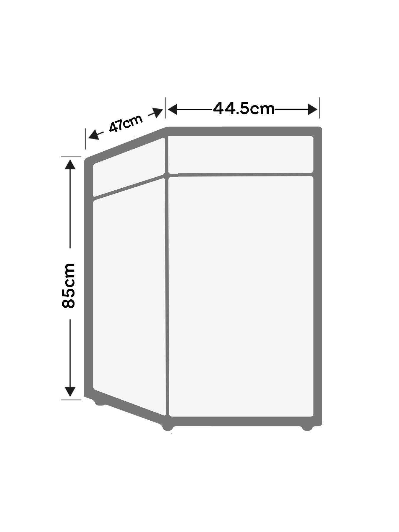 Image 6 of 6 of Hoover HONLQ2S38EWK Compact Undercounter Freezer - White - E Rated