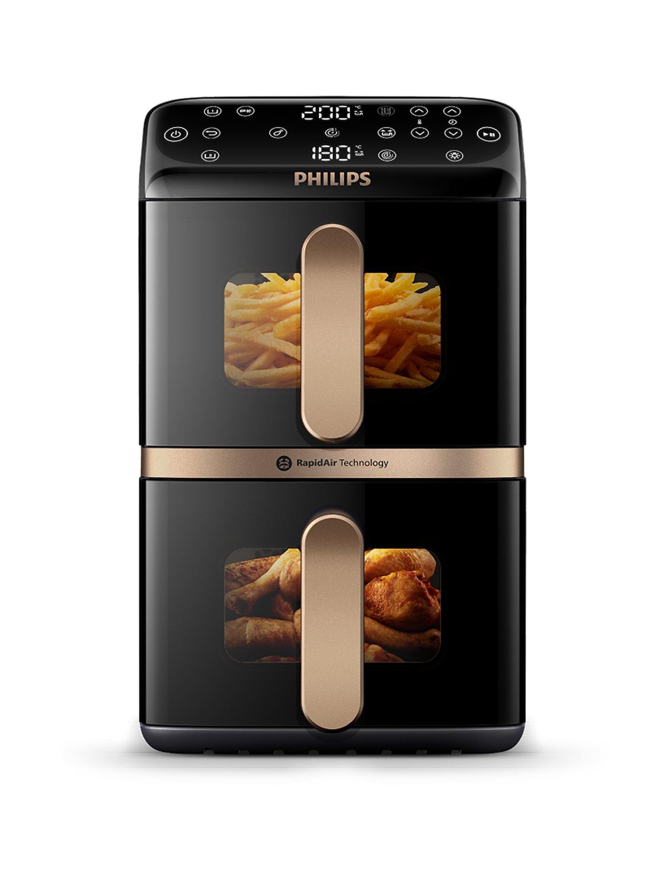 Image 1 of 8 of Philips 4000 Series Dual Stack Airfryer