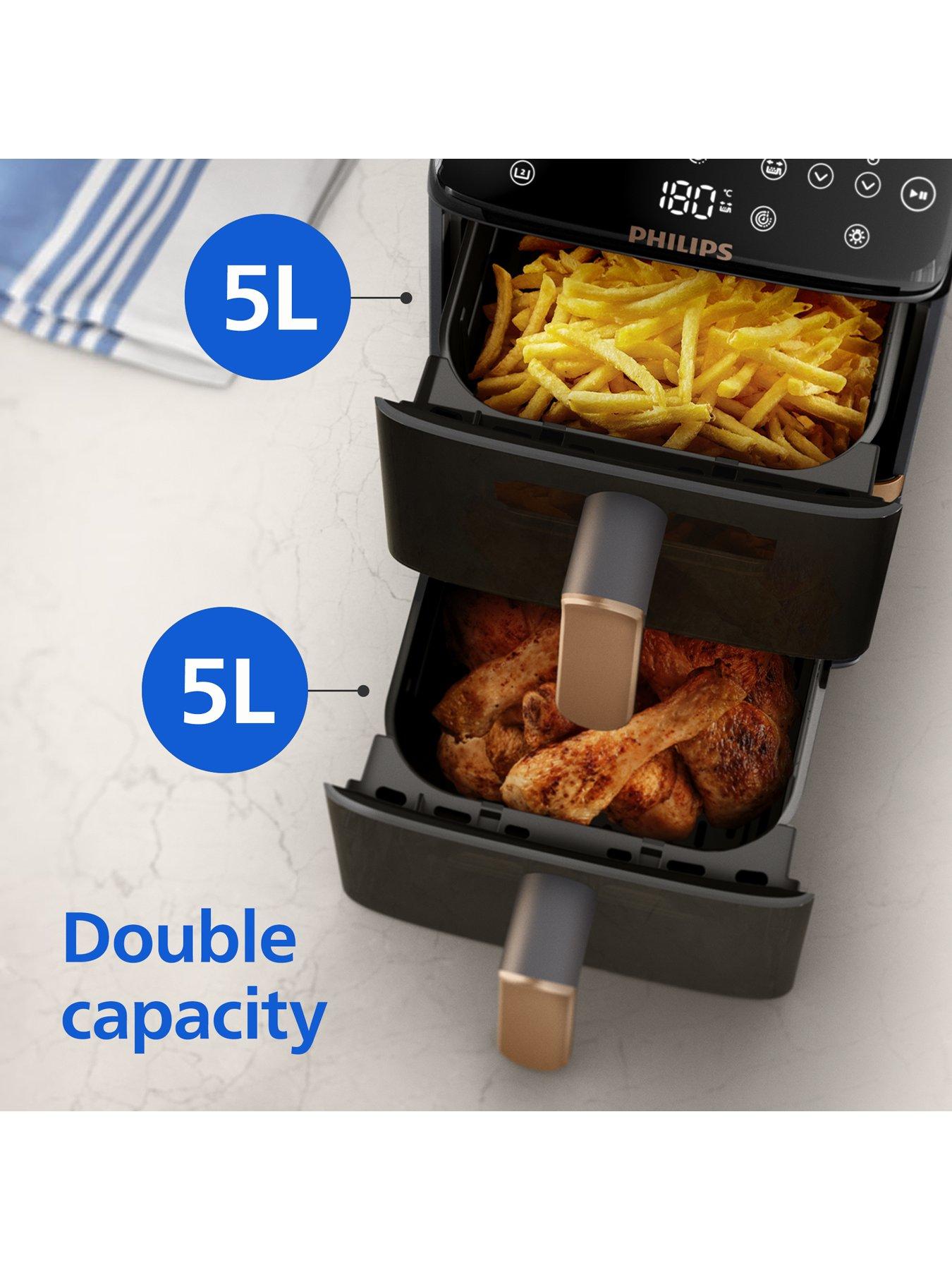 Image 5 of 8 of Philips 4000 Series Dual Stack Airfryer