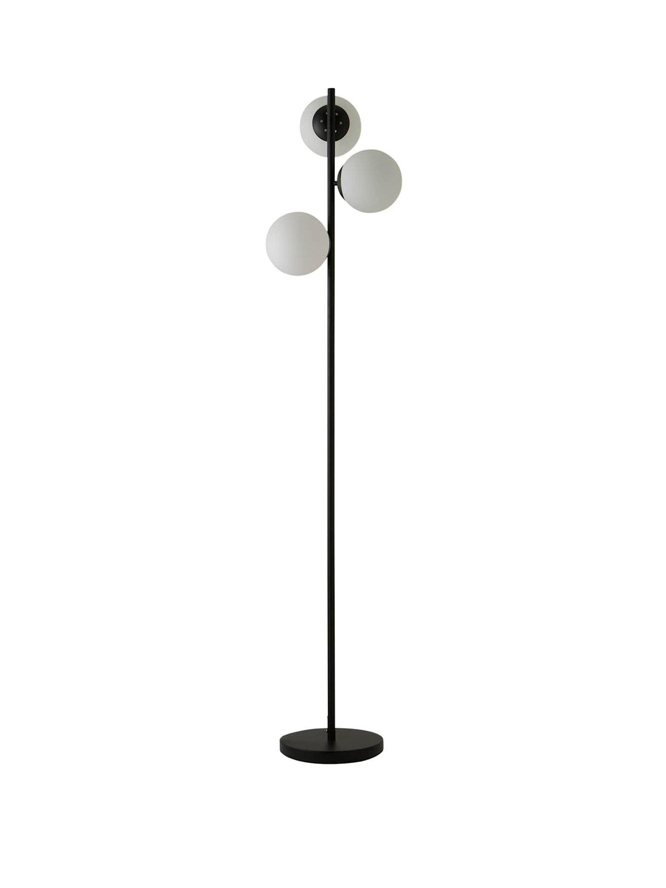 Image 2 of 7 of ValueLights Jas Black Floor Lamp