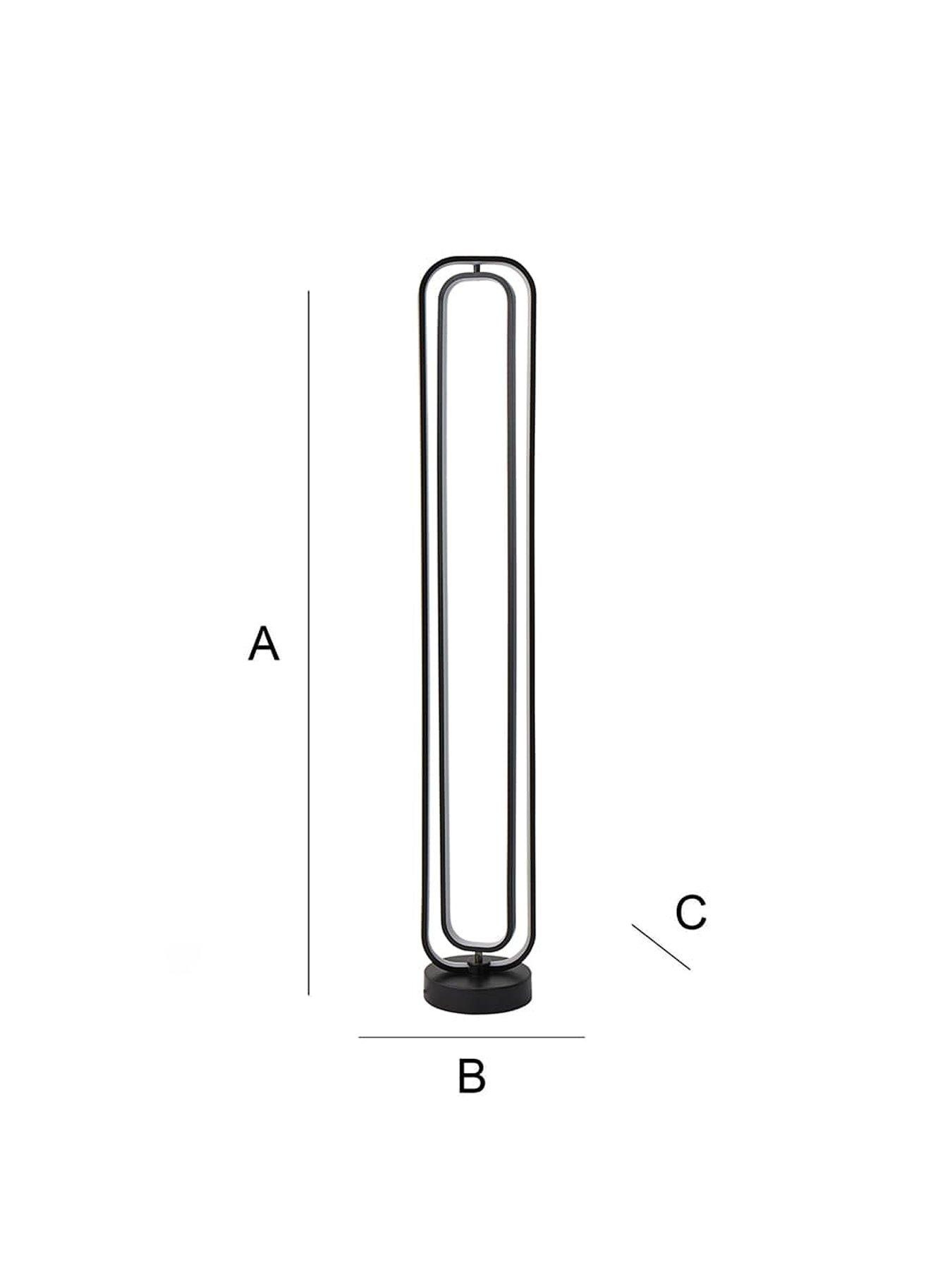 Image 7 of 7 of ValueLights Adjustable Infinity Floor Lamp