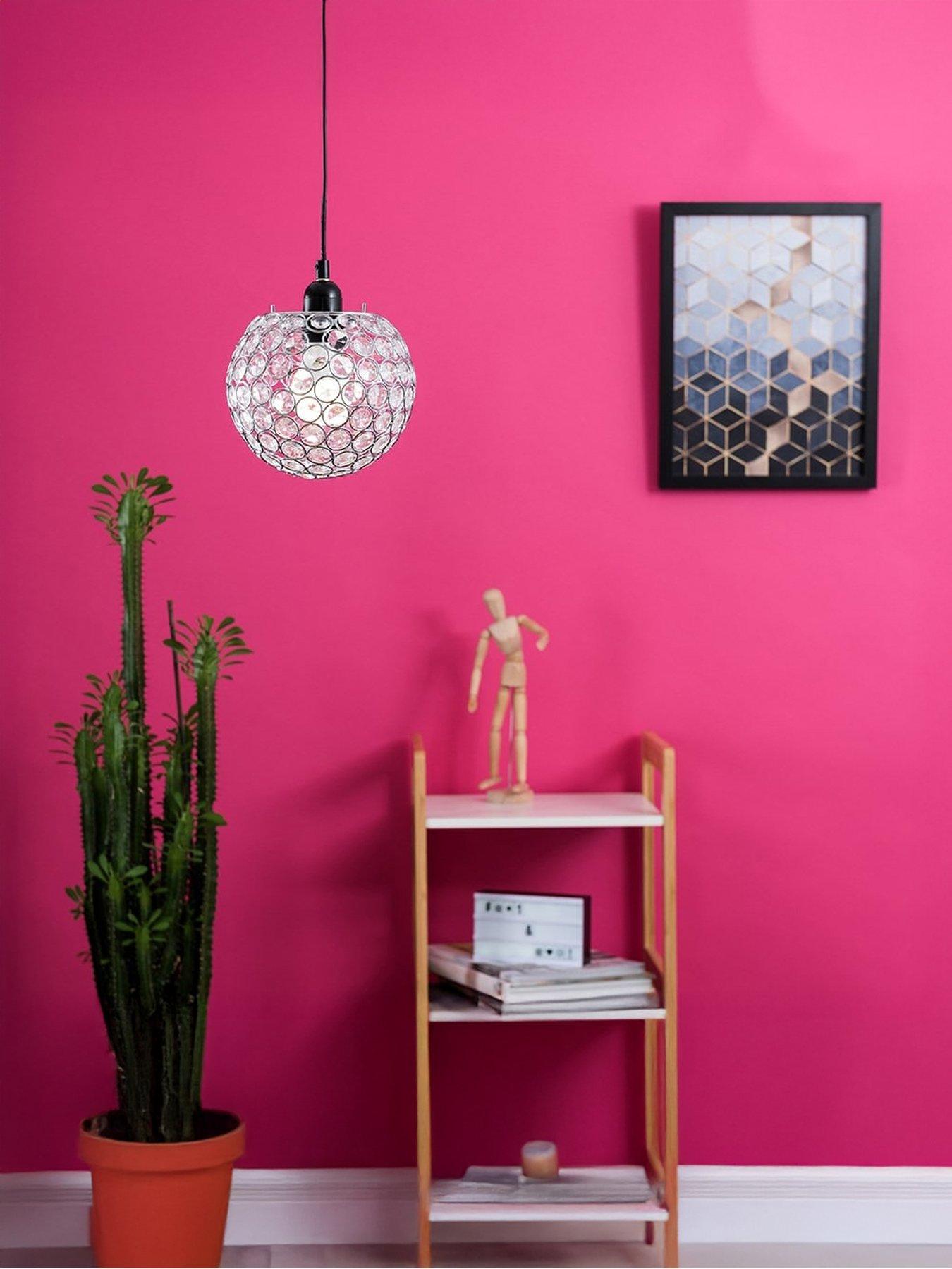 Image 1 of 4 of ValueLights Small Ducy Pendant Chrome Clear