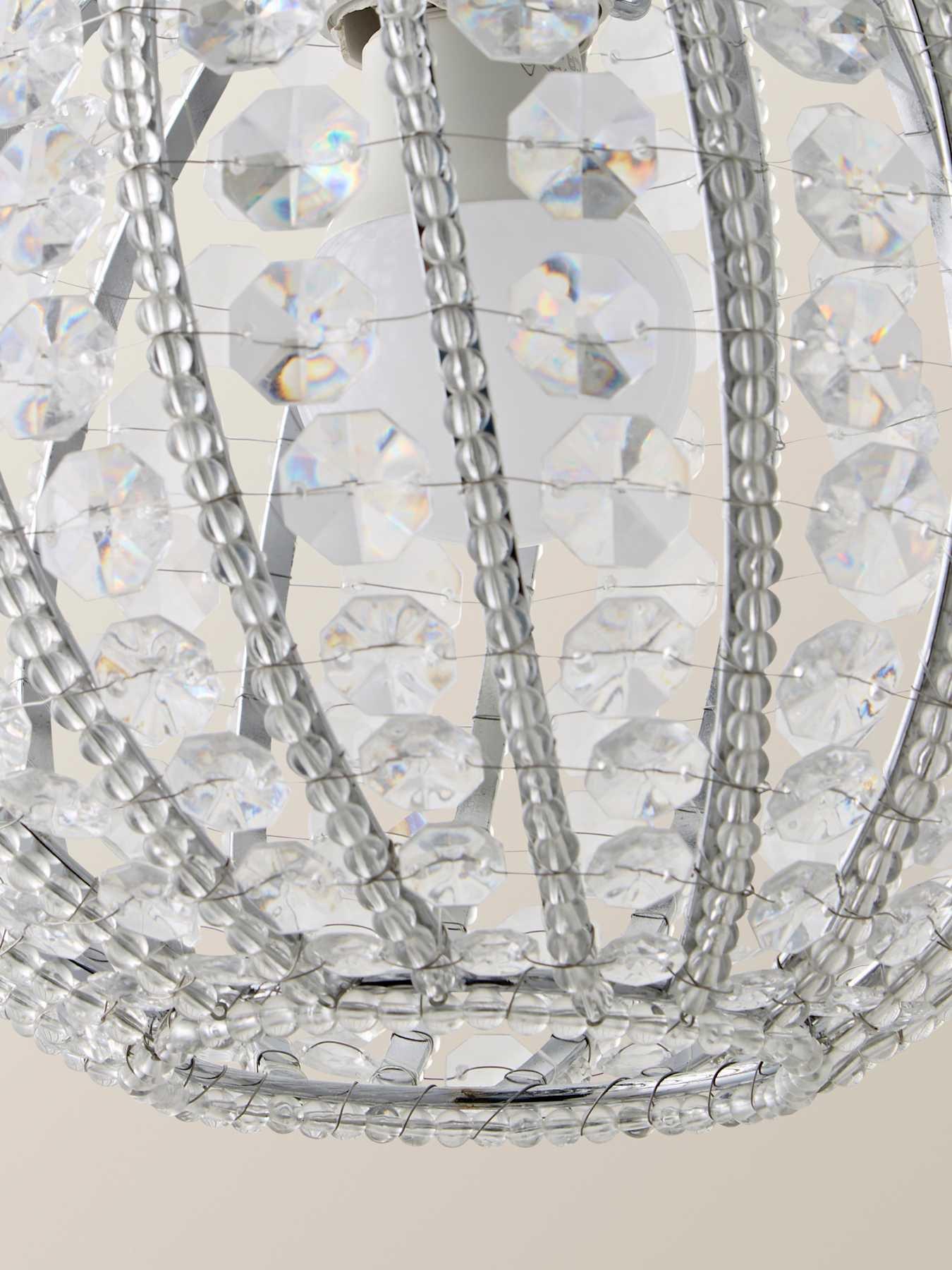 Image 4 of 7 of ValueLights Bead Acrylic Ball Pendant Shade